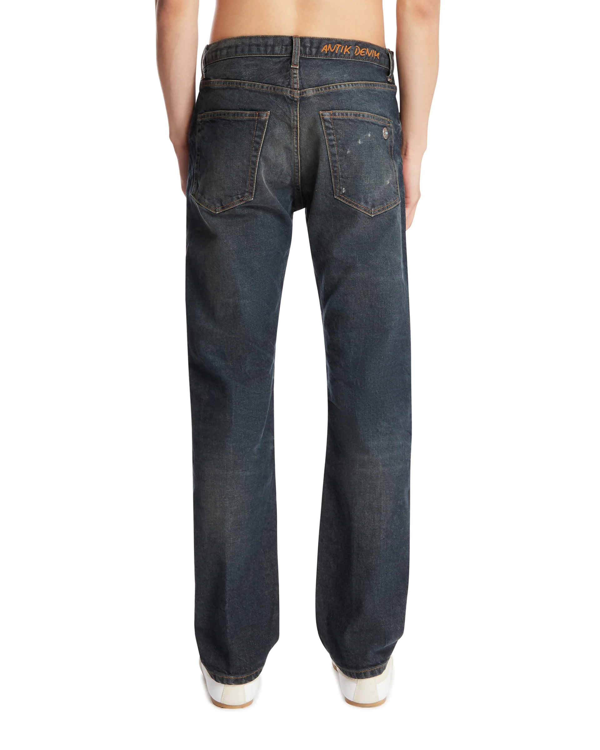 Jeans A Gamba Dritta Blu - Image 5