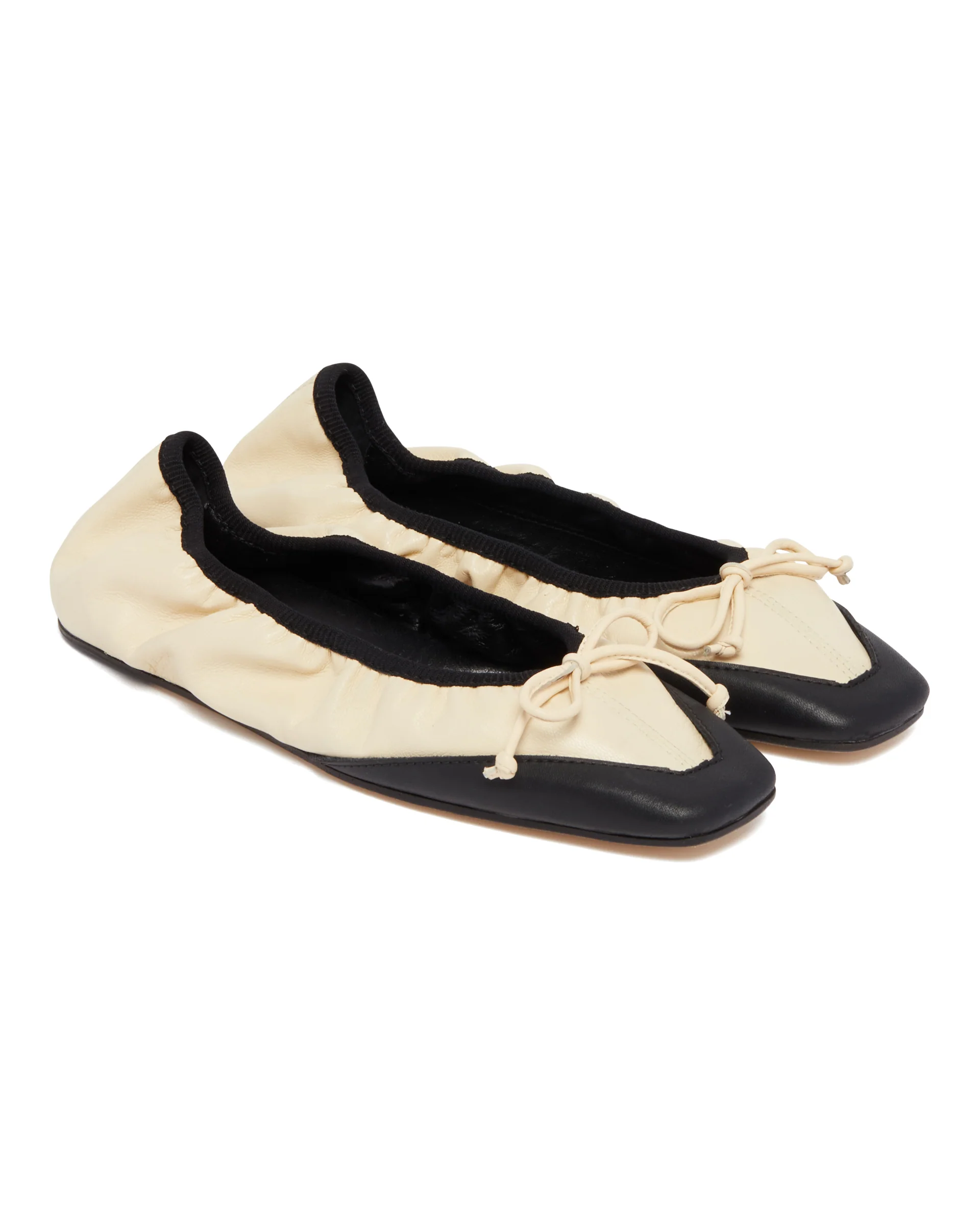 Ballerine Camilla In Pelle Beige - Image 3
