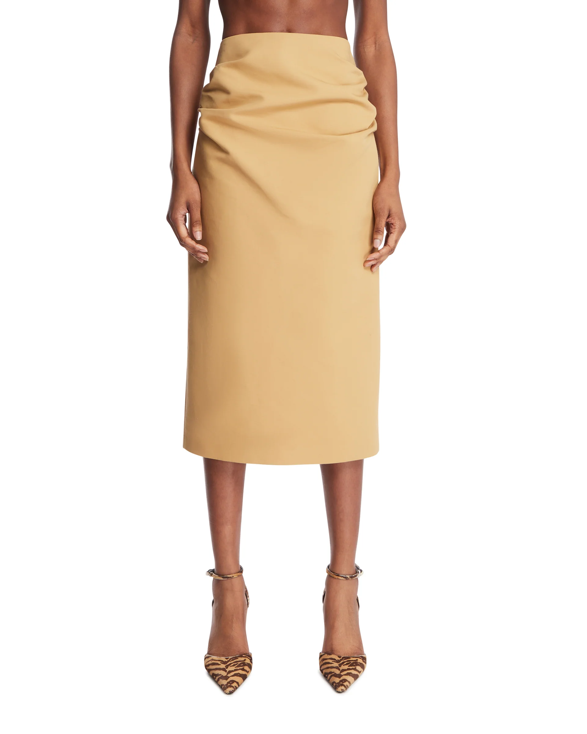 Gonna Midi Pernilla Beige