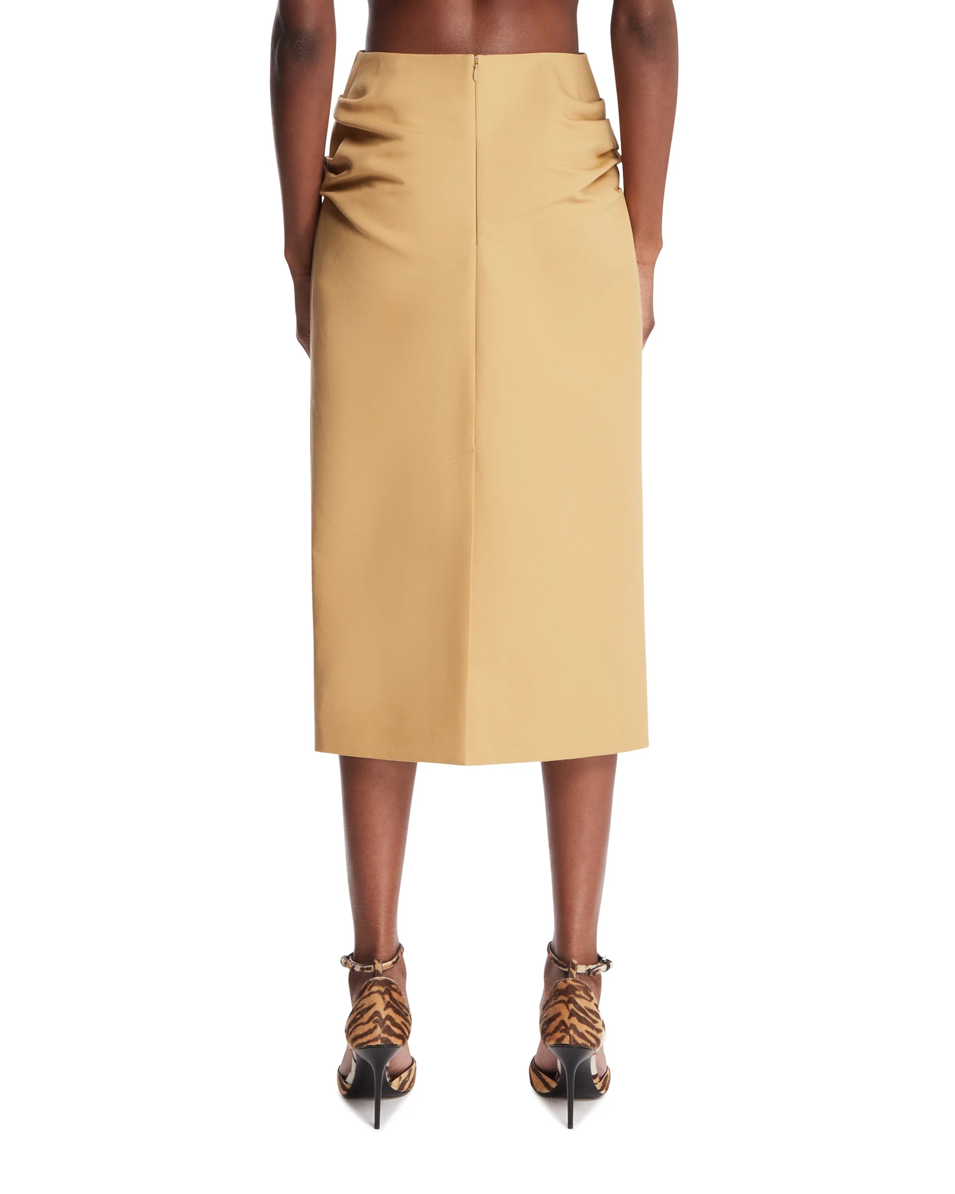 Gonna Midi Pernilla Beige - Image 5