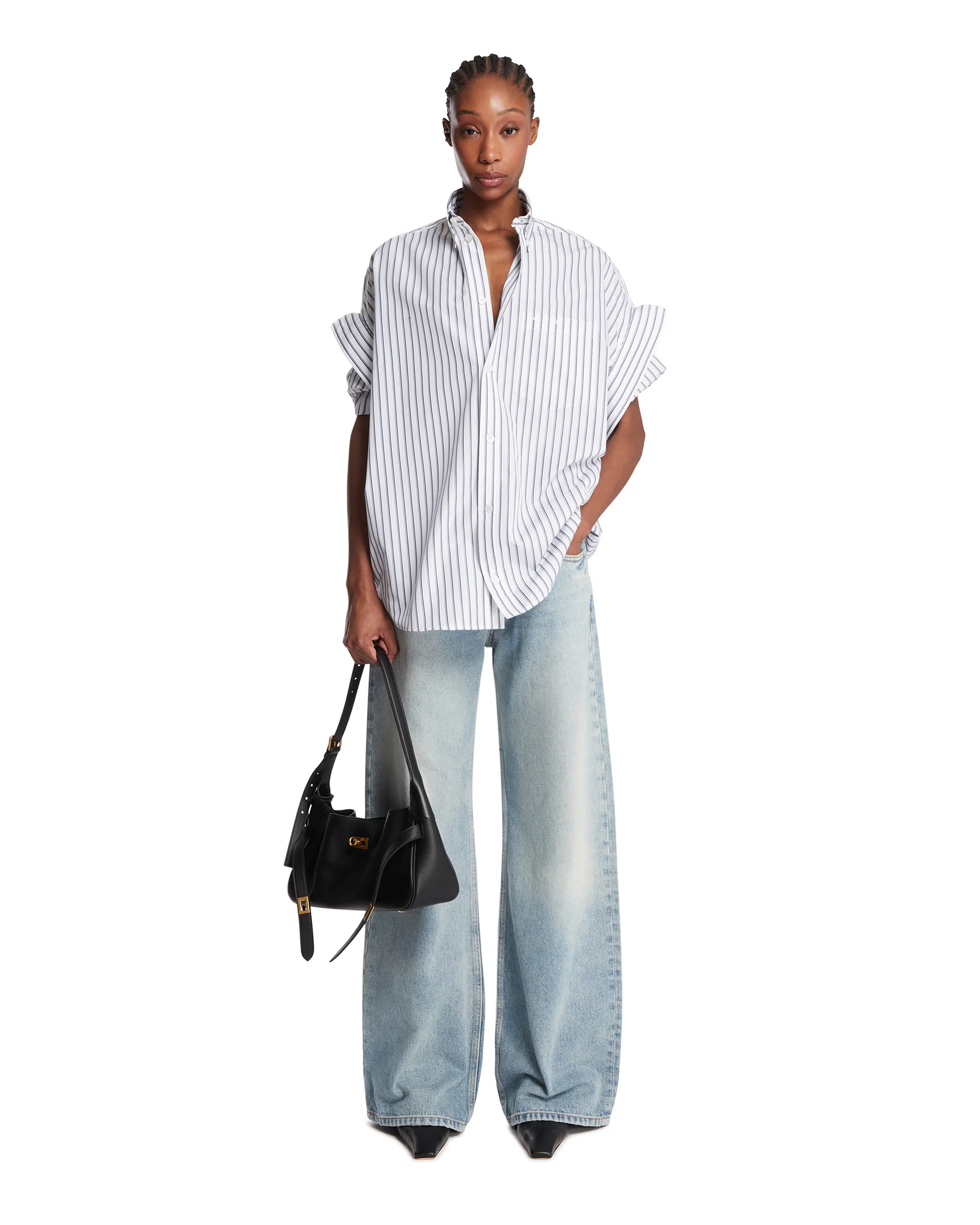 Jeans A Cinque Tasche Blu - Image 3