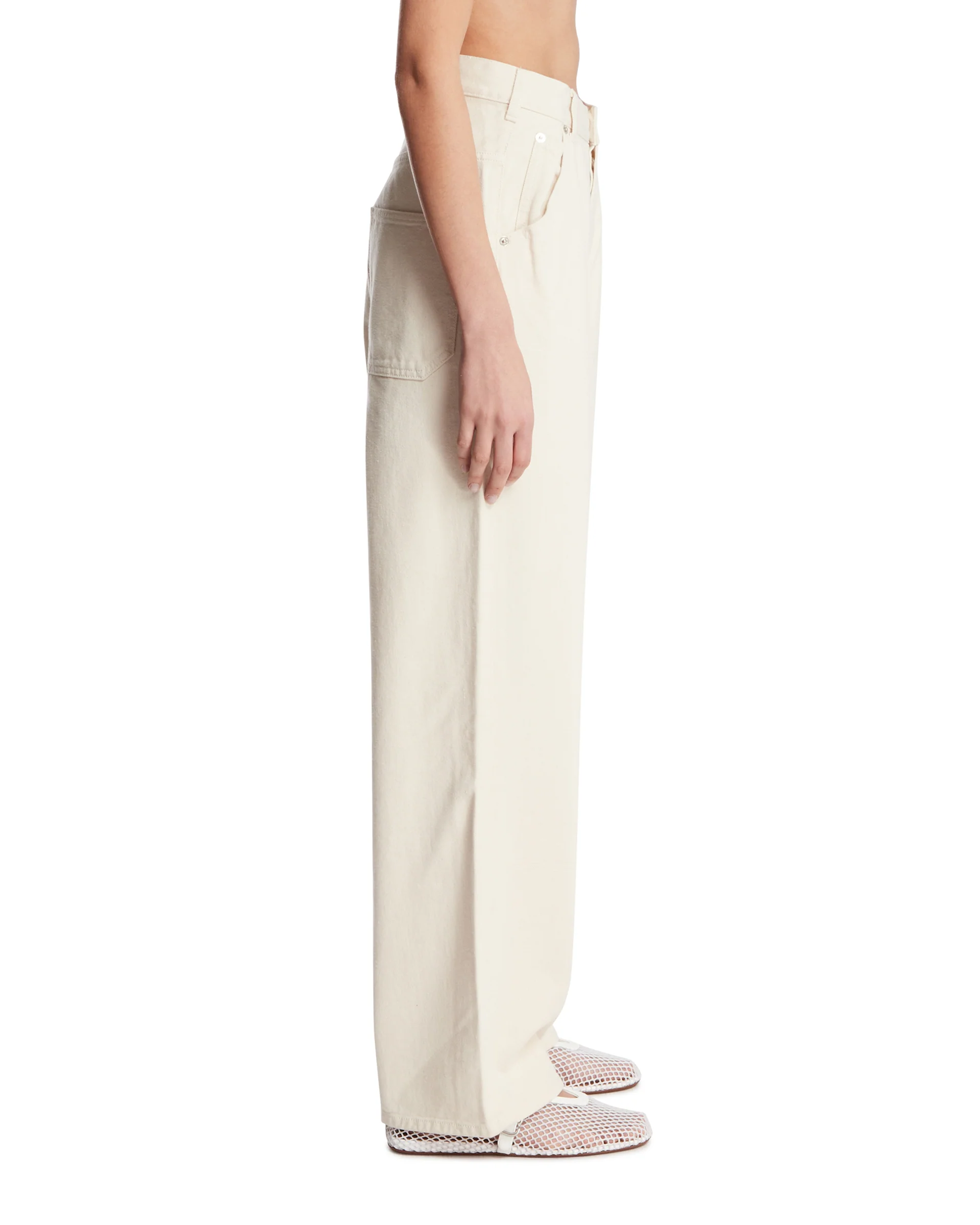 Pantaloni Utility Bianchi - Image 4