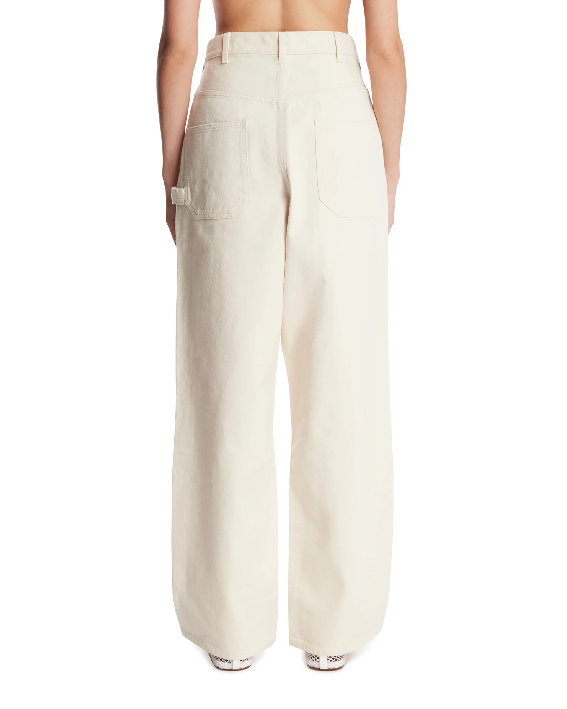 Pantaloni Utility Bianchi - Image 5