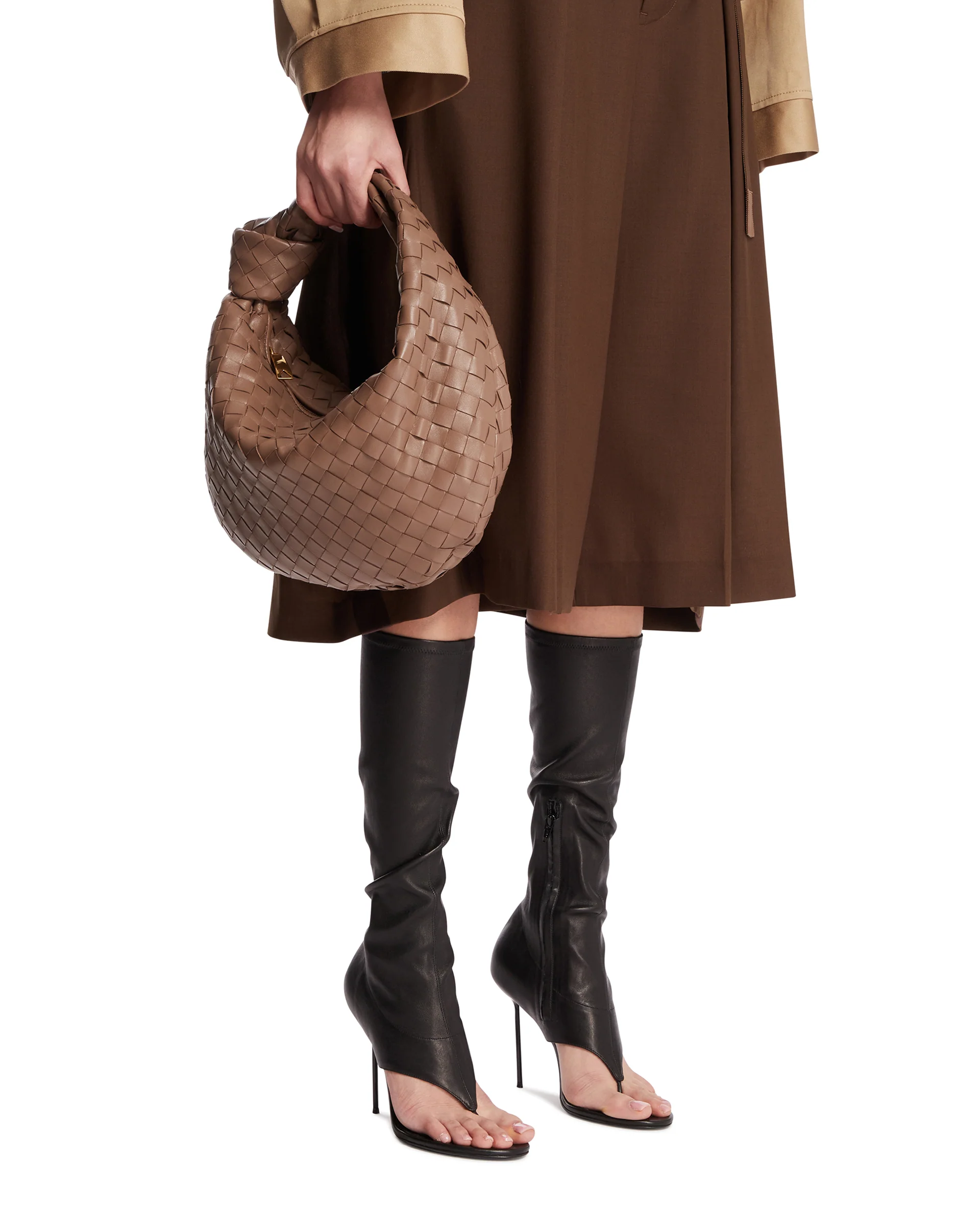 Borsa Jodie Piccola Marrone - Image 3