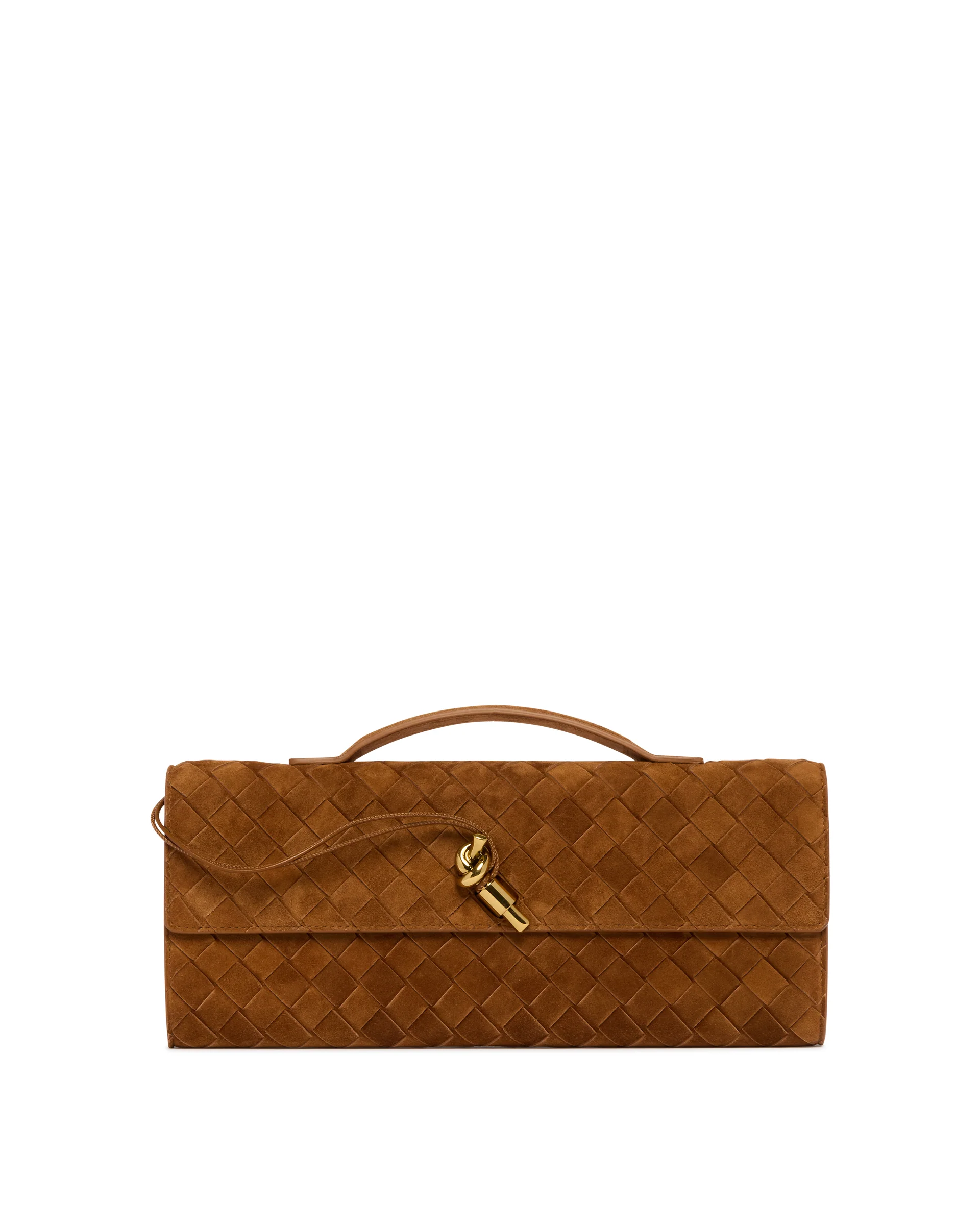Borsa Andiamo Clutch Marrone