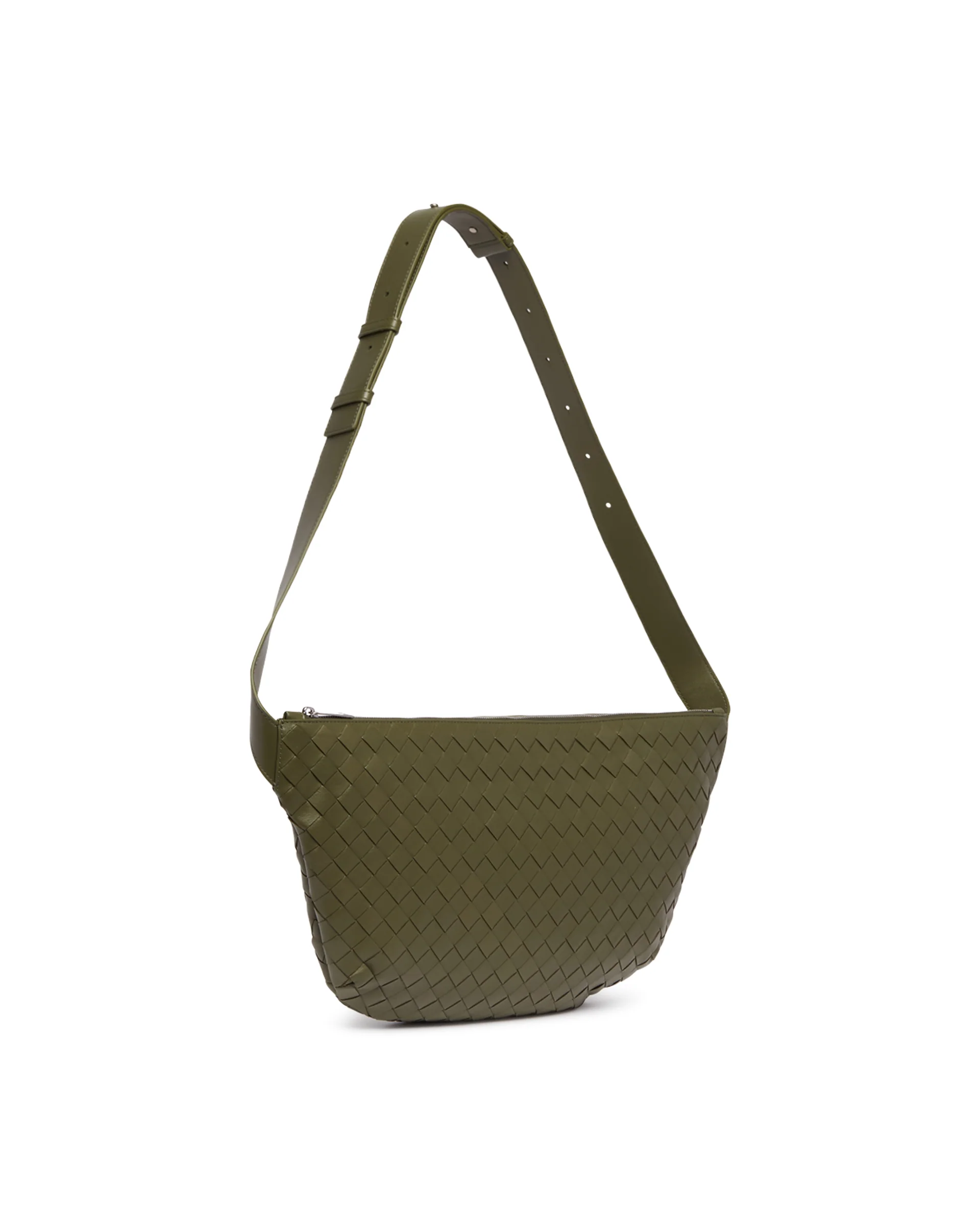 Borsa Intrecciato Day Sling Verde - Image 5
