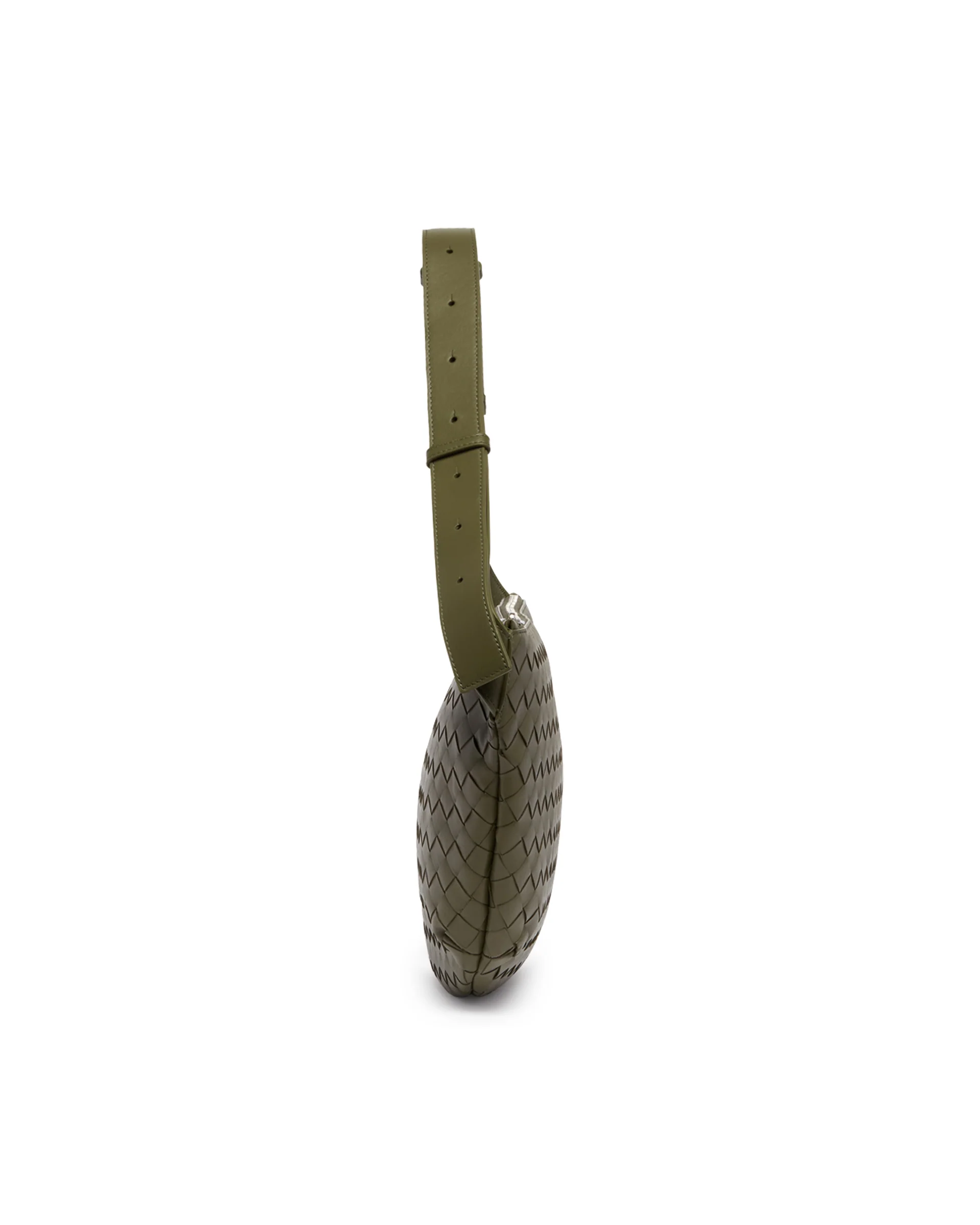 Borsa Intrecciato Day Sling Verde - Image 7