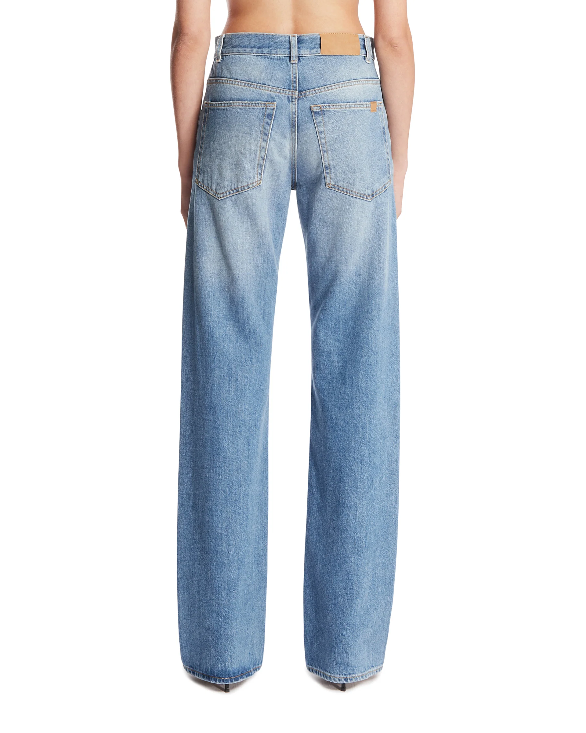 Jeans A Cinque Tasche Blu - Image 5
