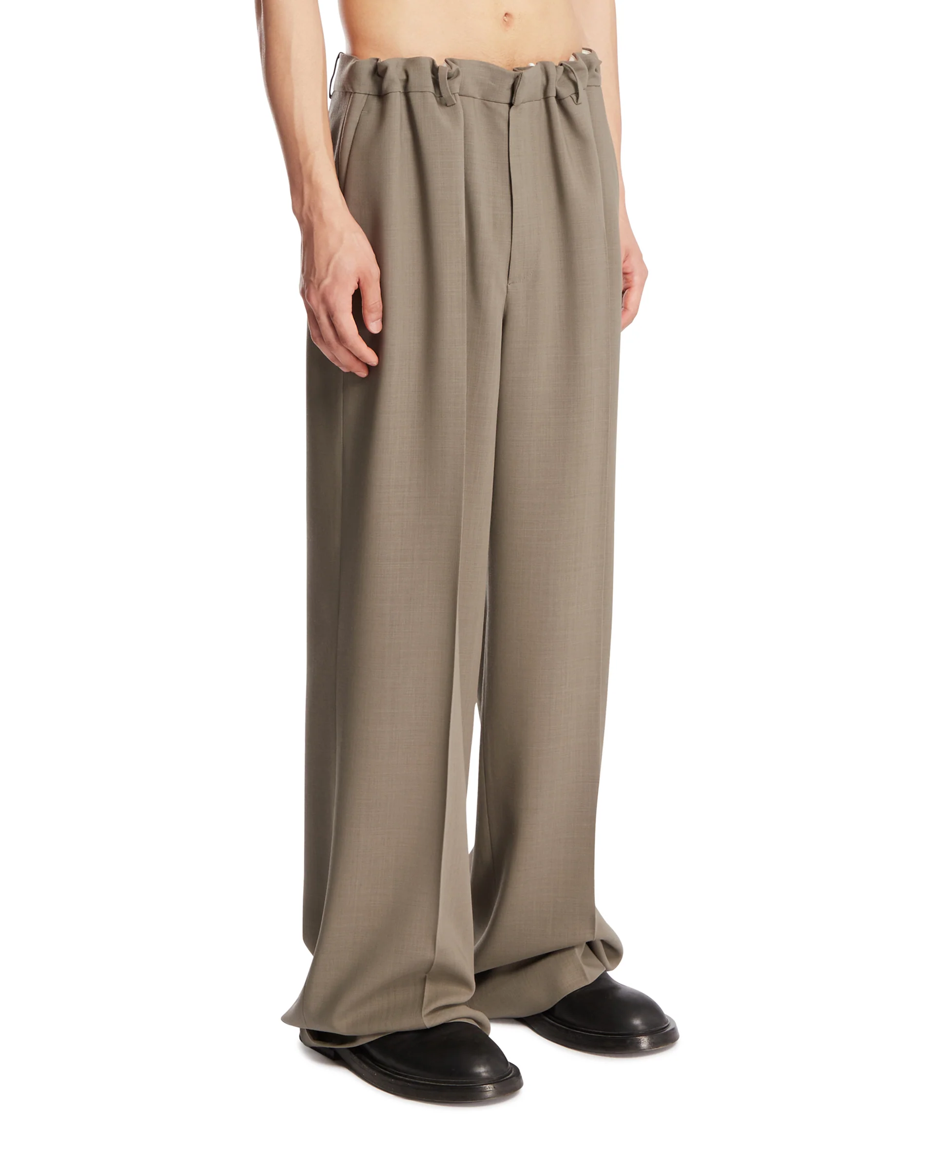 Pantaloni Con Coulisse Grigi - Image 2
