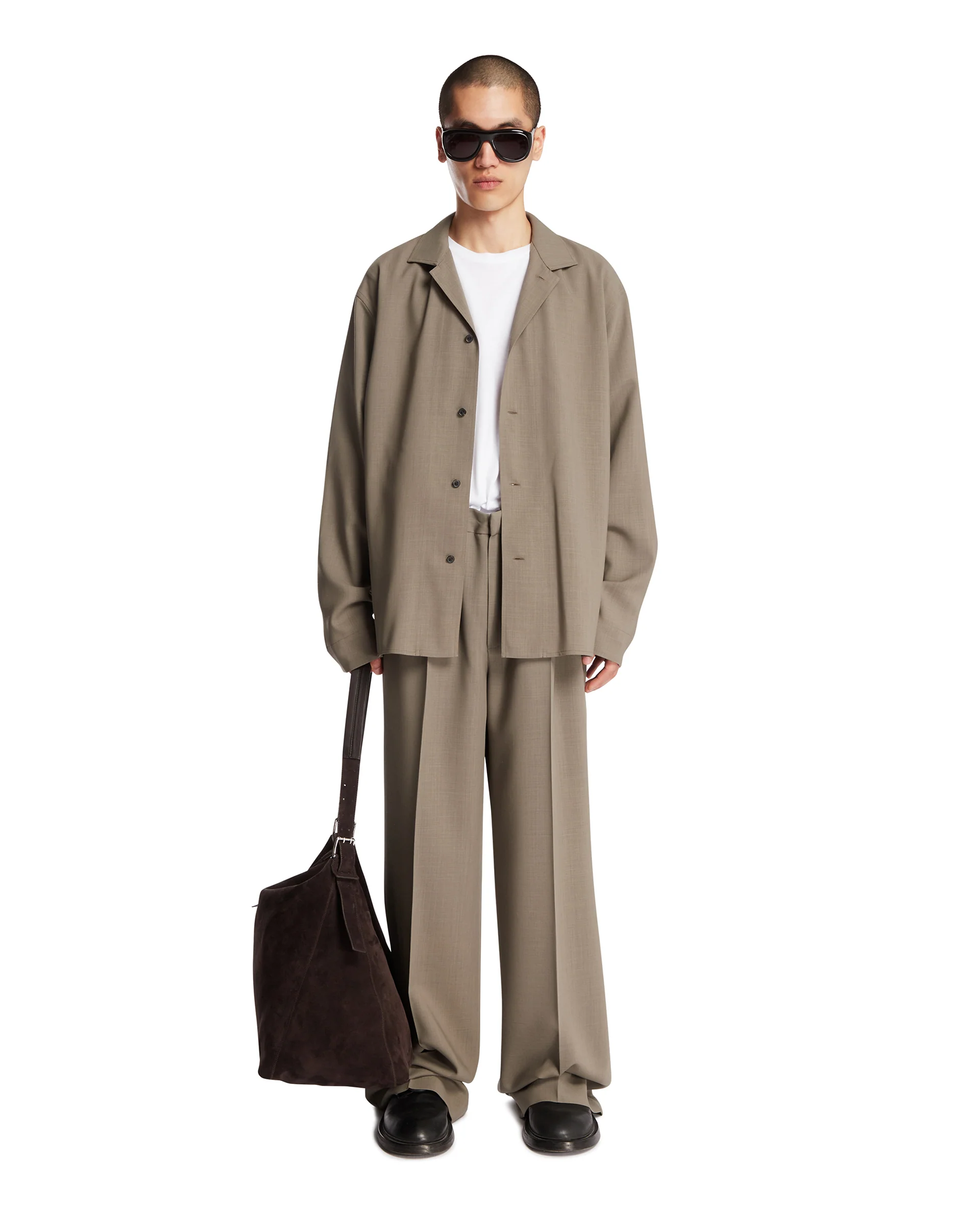 Pantaloni Con Coulisse Grigi - Image 3