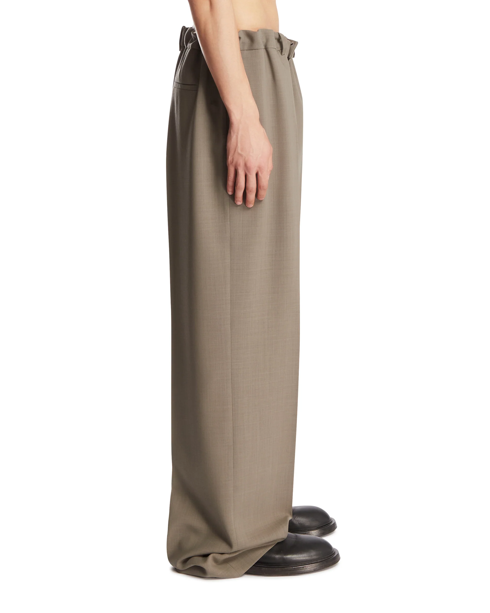 Pantaloni Con Coulisse Grigi - Image 4