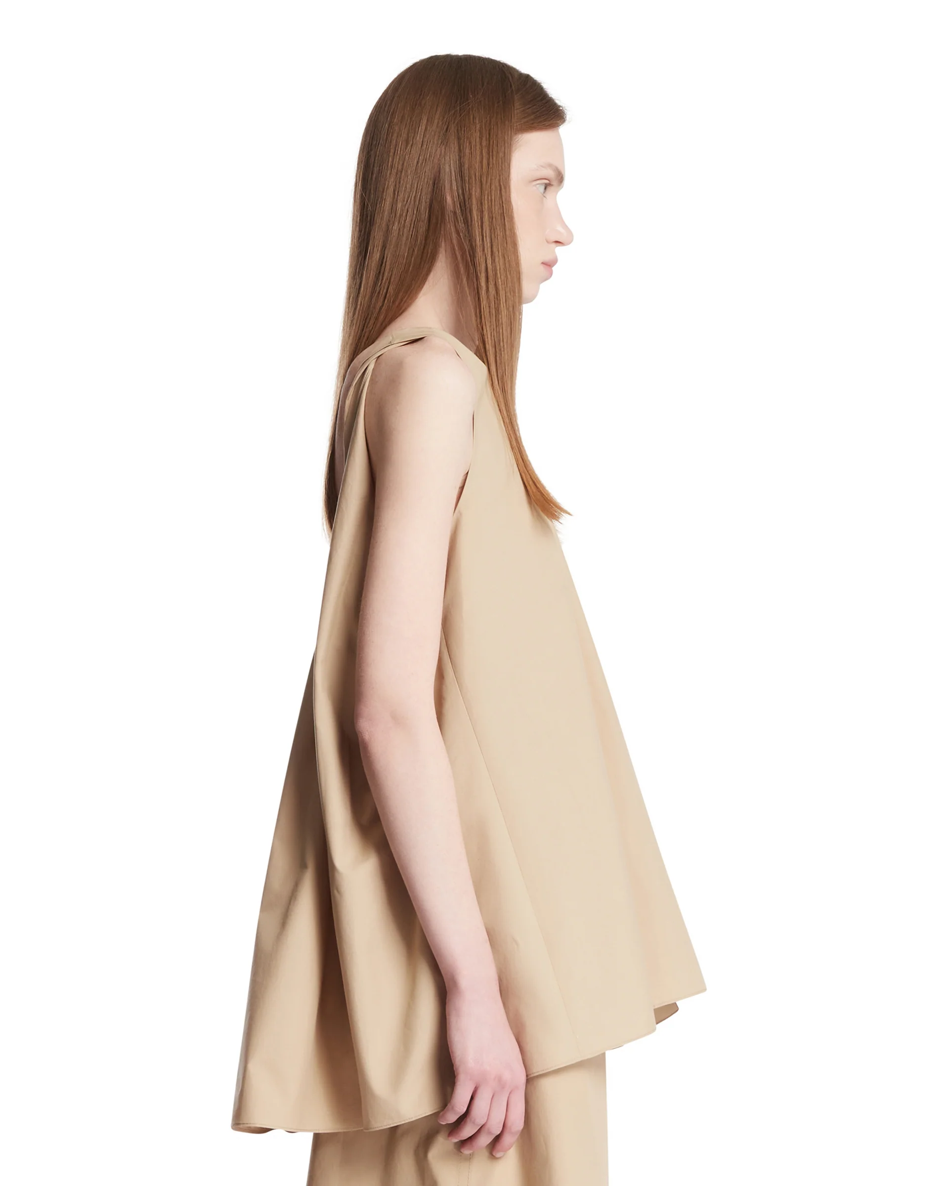 Top Drappeggiato Beige - Image 4