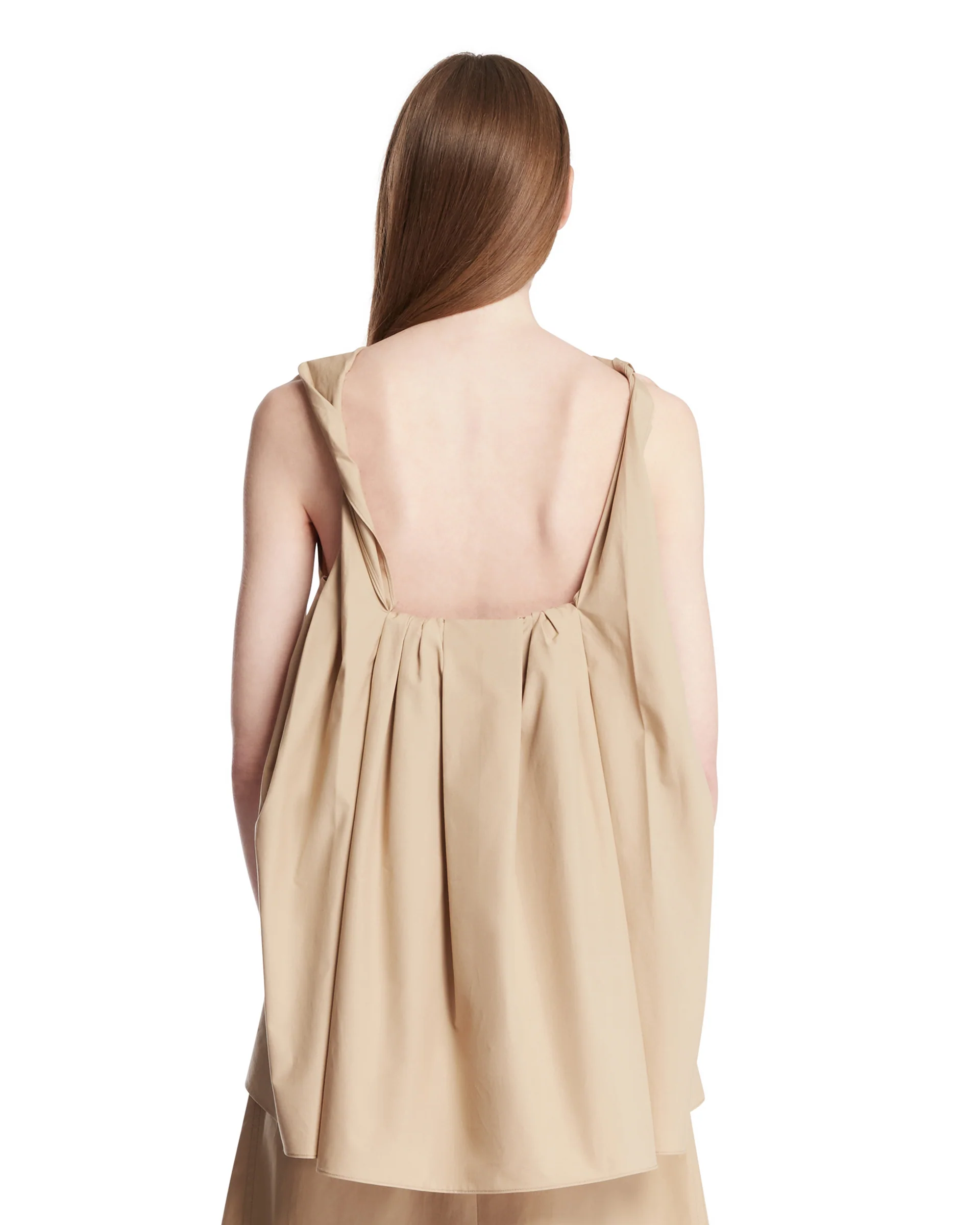 Top Drappeggiato Beige - Image 5