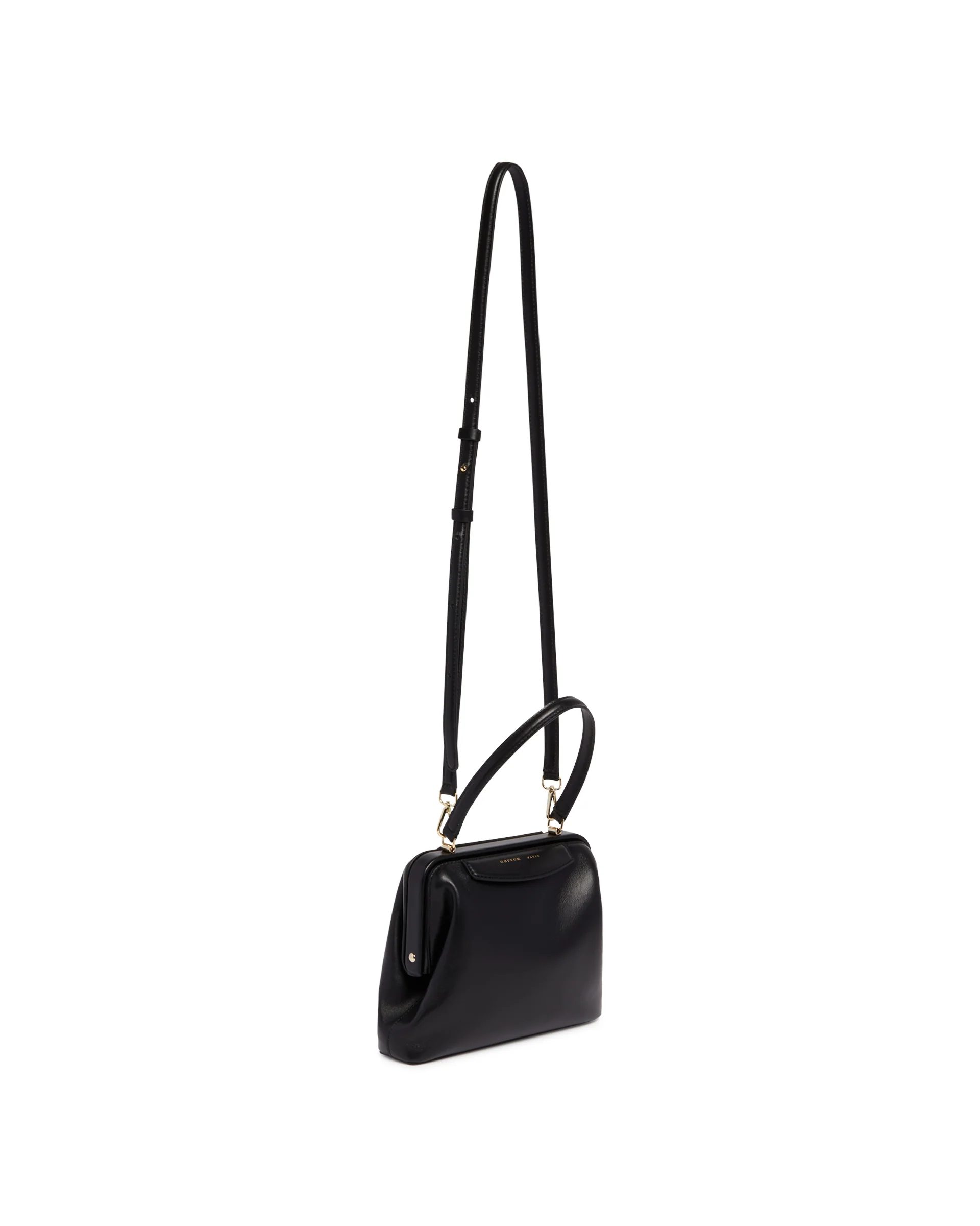 Borsa Carmen Mini In Pelle Nera - Image 5