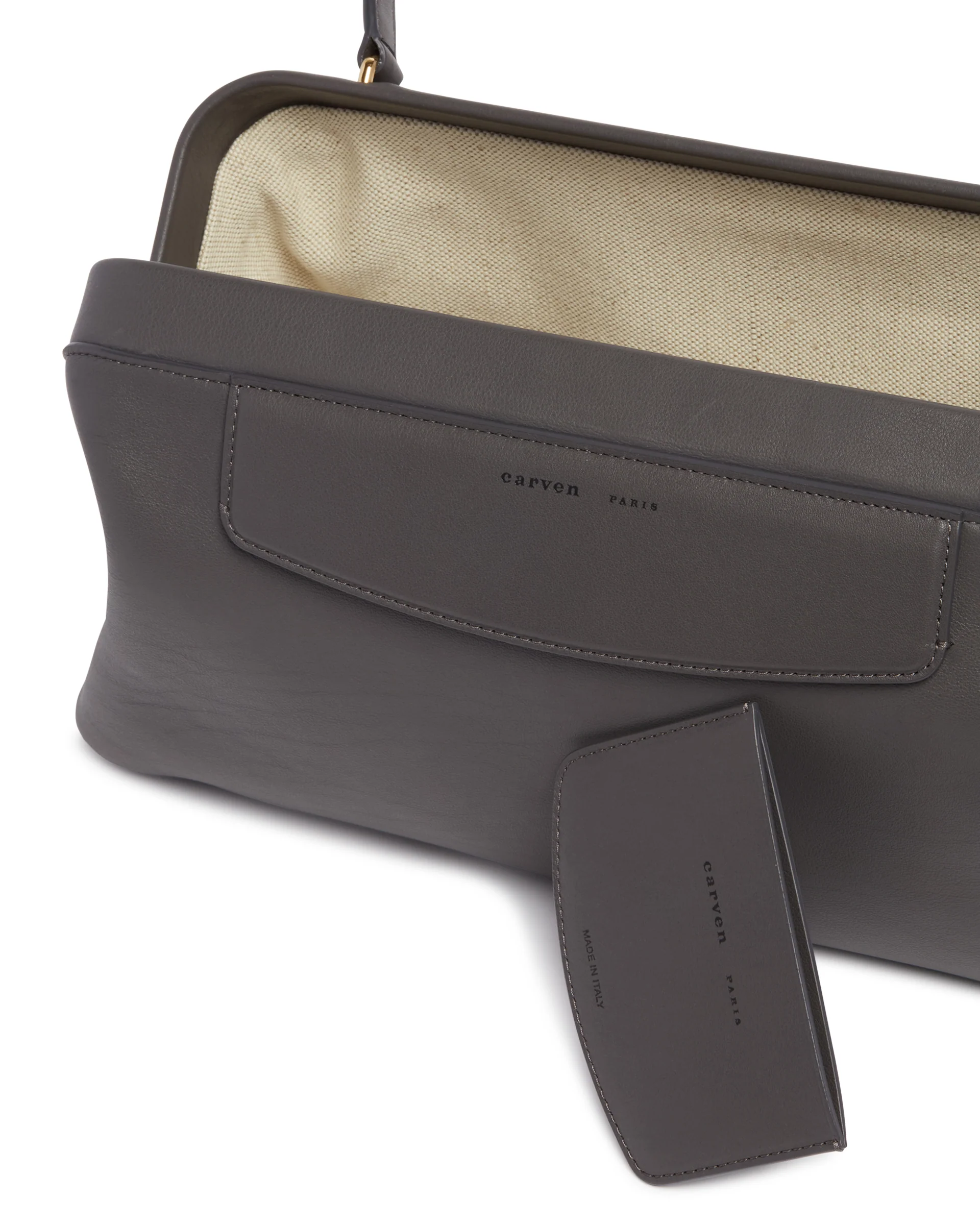 Borsa A Spalla Carmen Grigia - Image 4