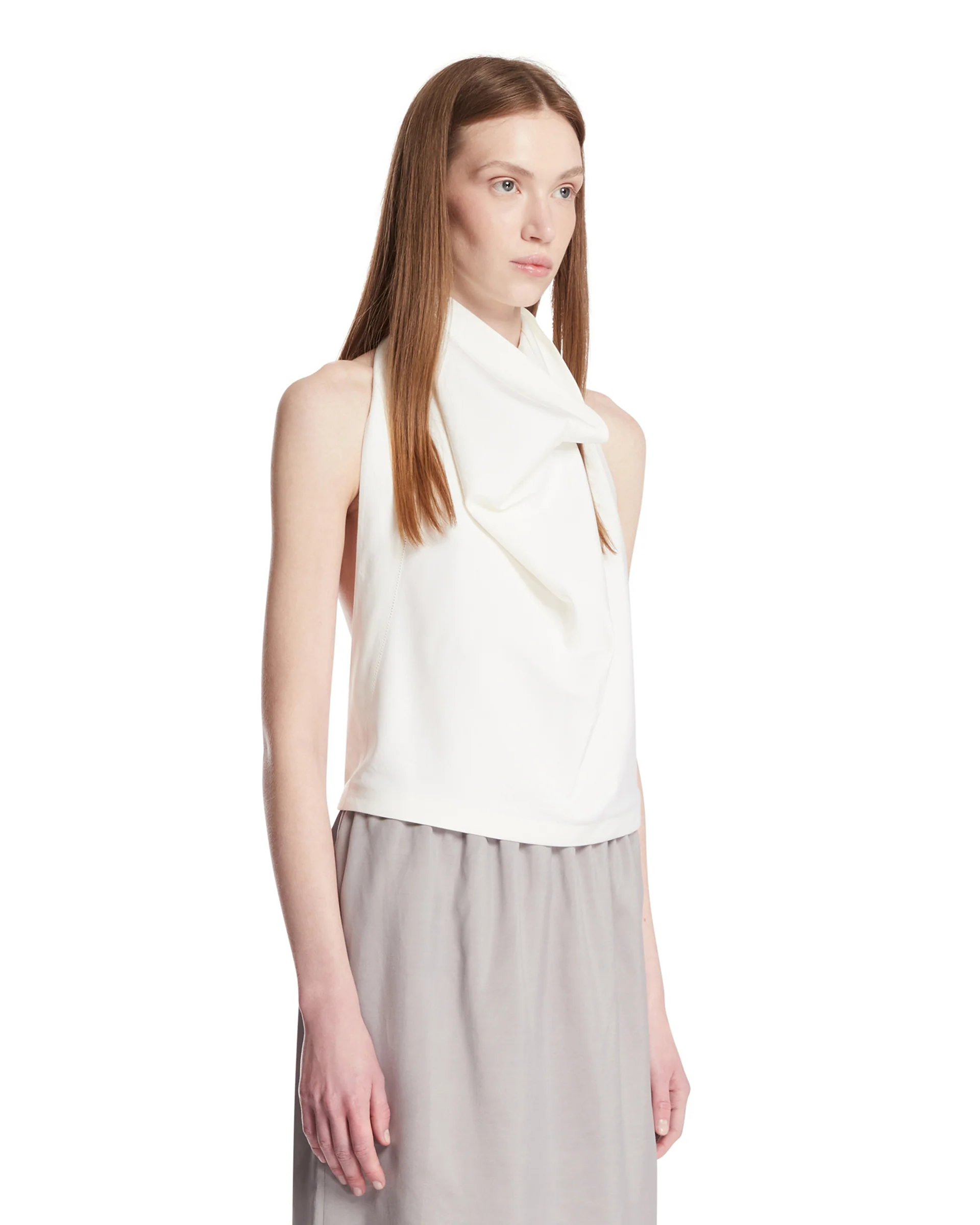 Top In Seta Bianco - Image 2