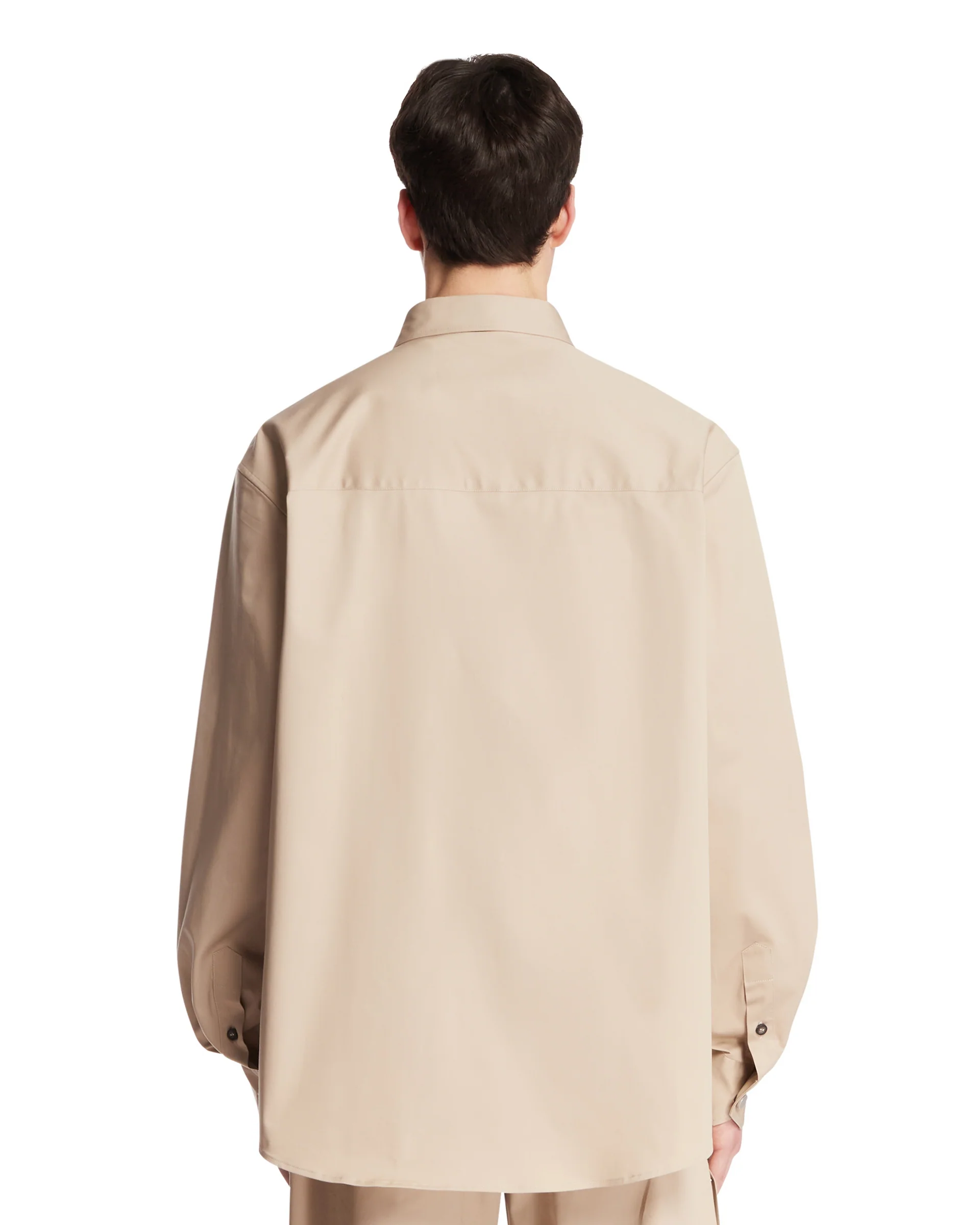 Camicia In Cotone Beige - Image 5