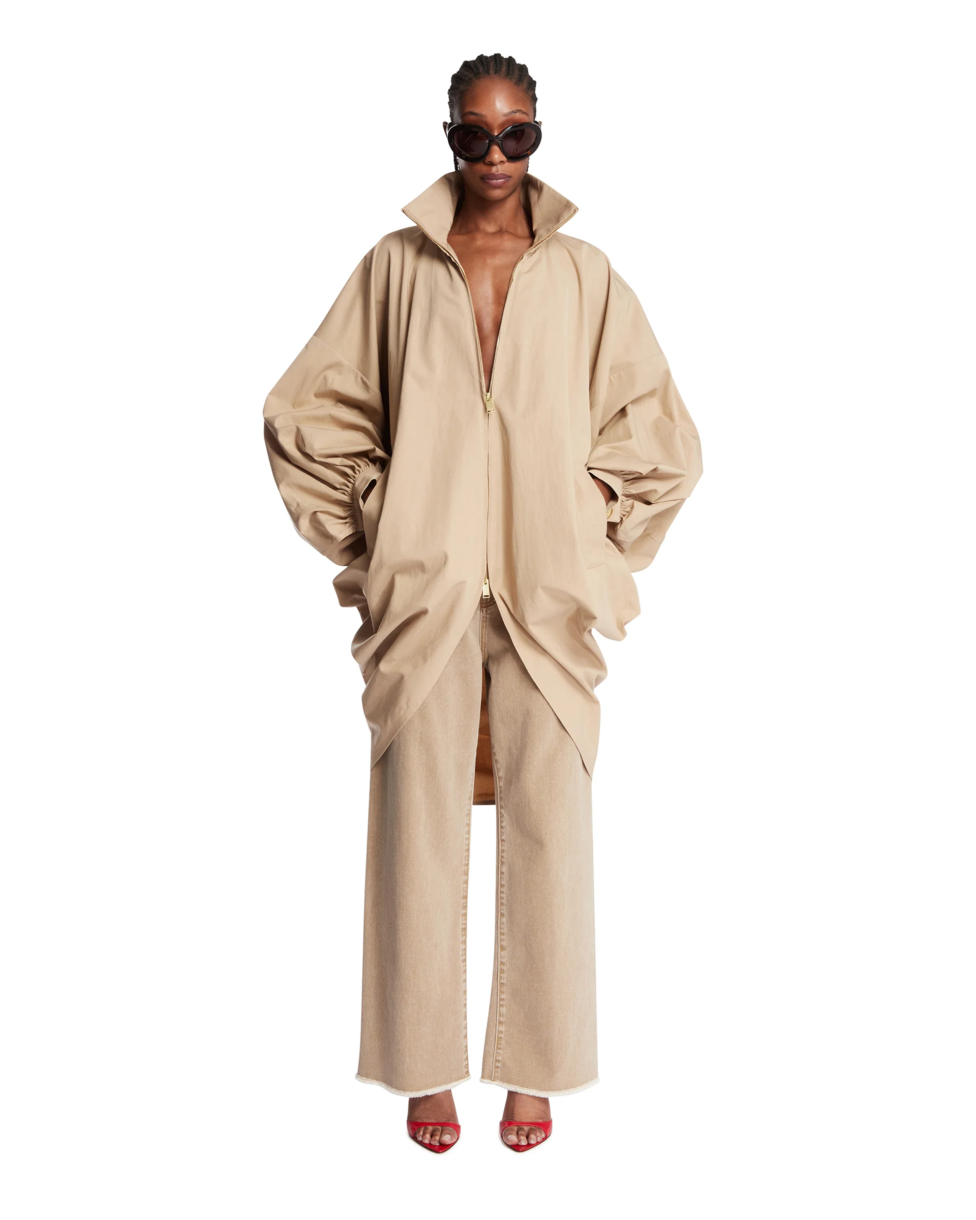 Giacca Bomber Norma Beige - Image 3