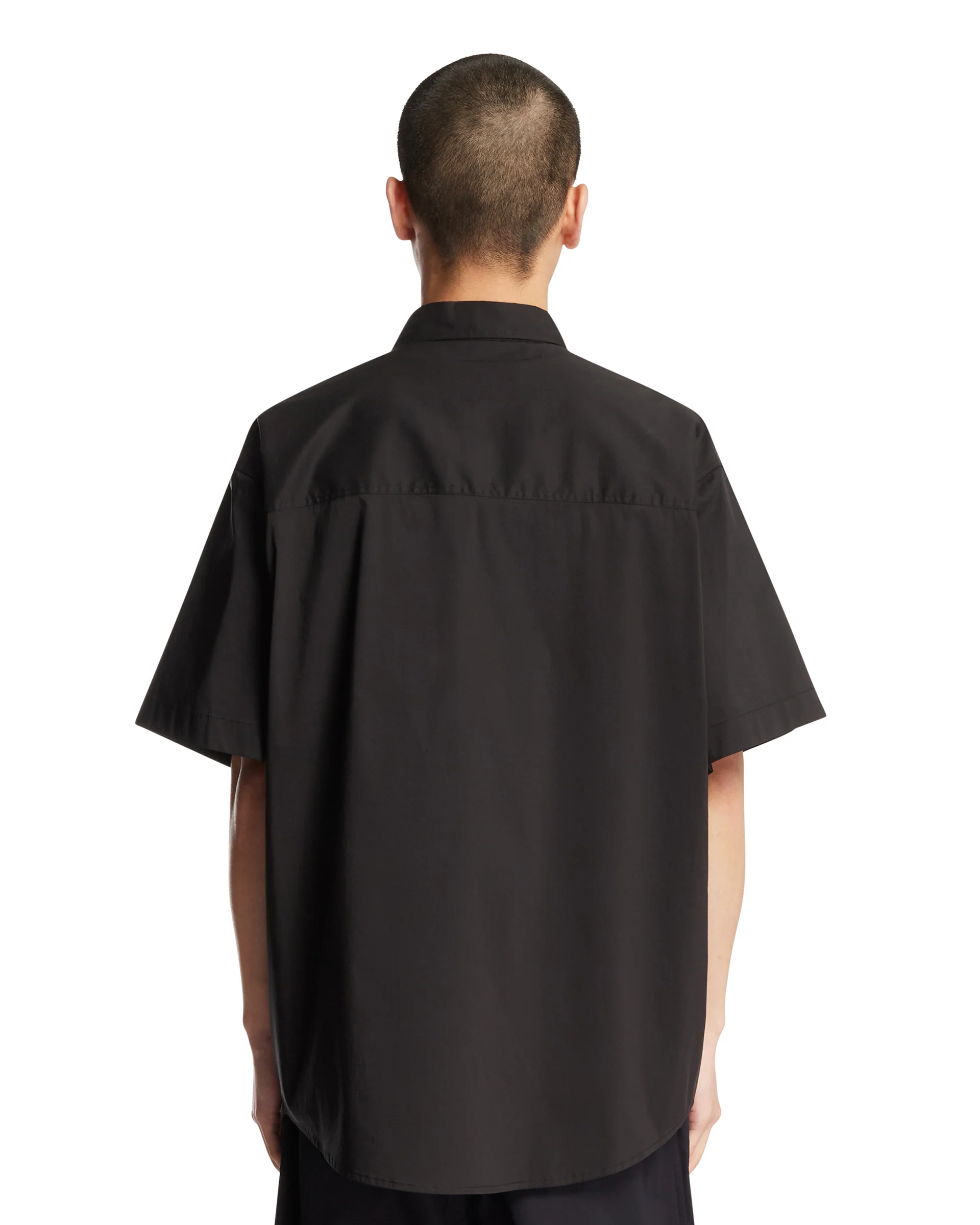 Camicia Karl In Cotone Nera - Image 5