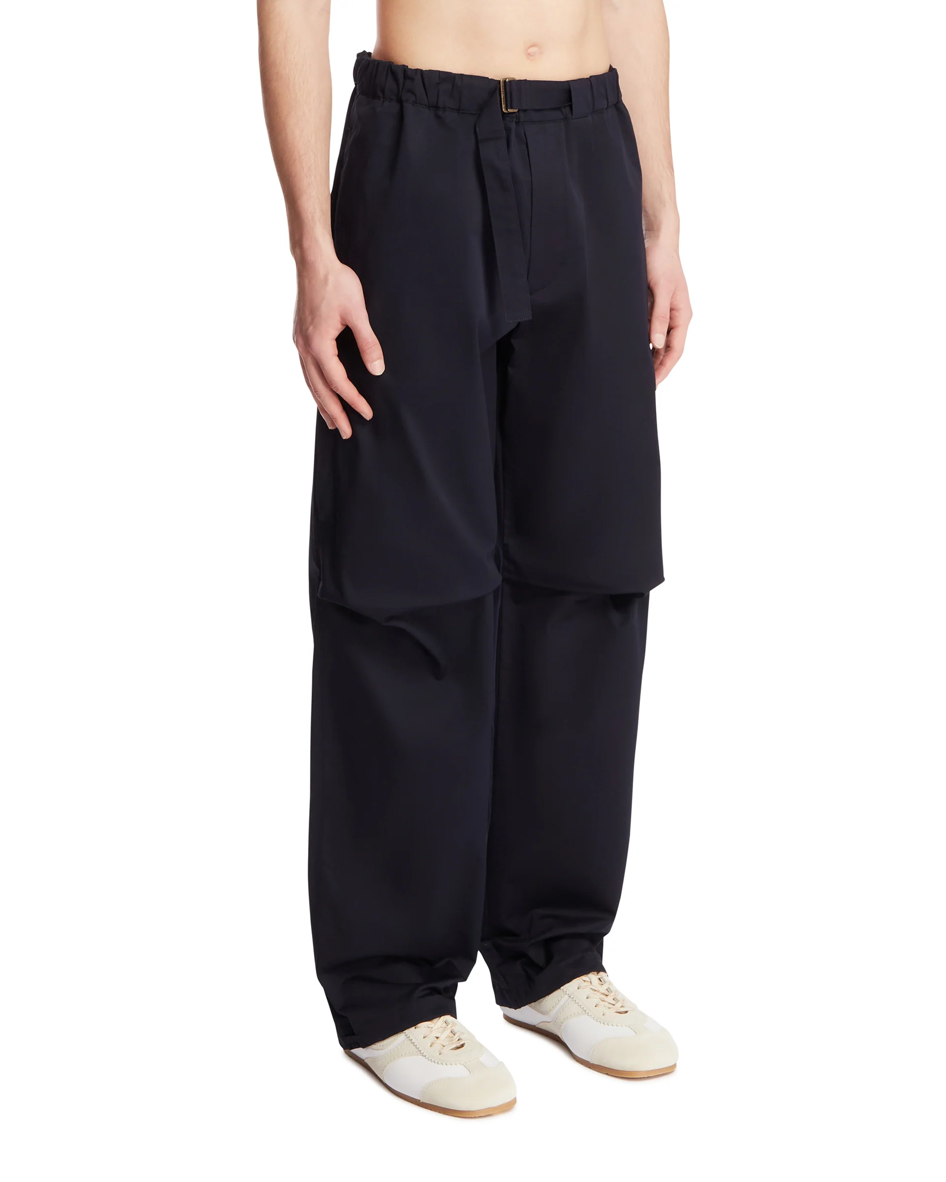 Pantaloni Jordan In Cotone Blu - Image 2