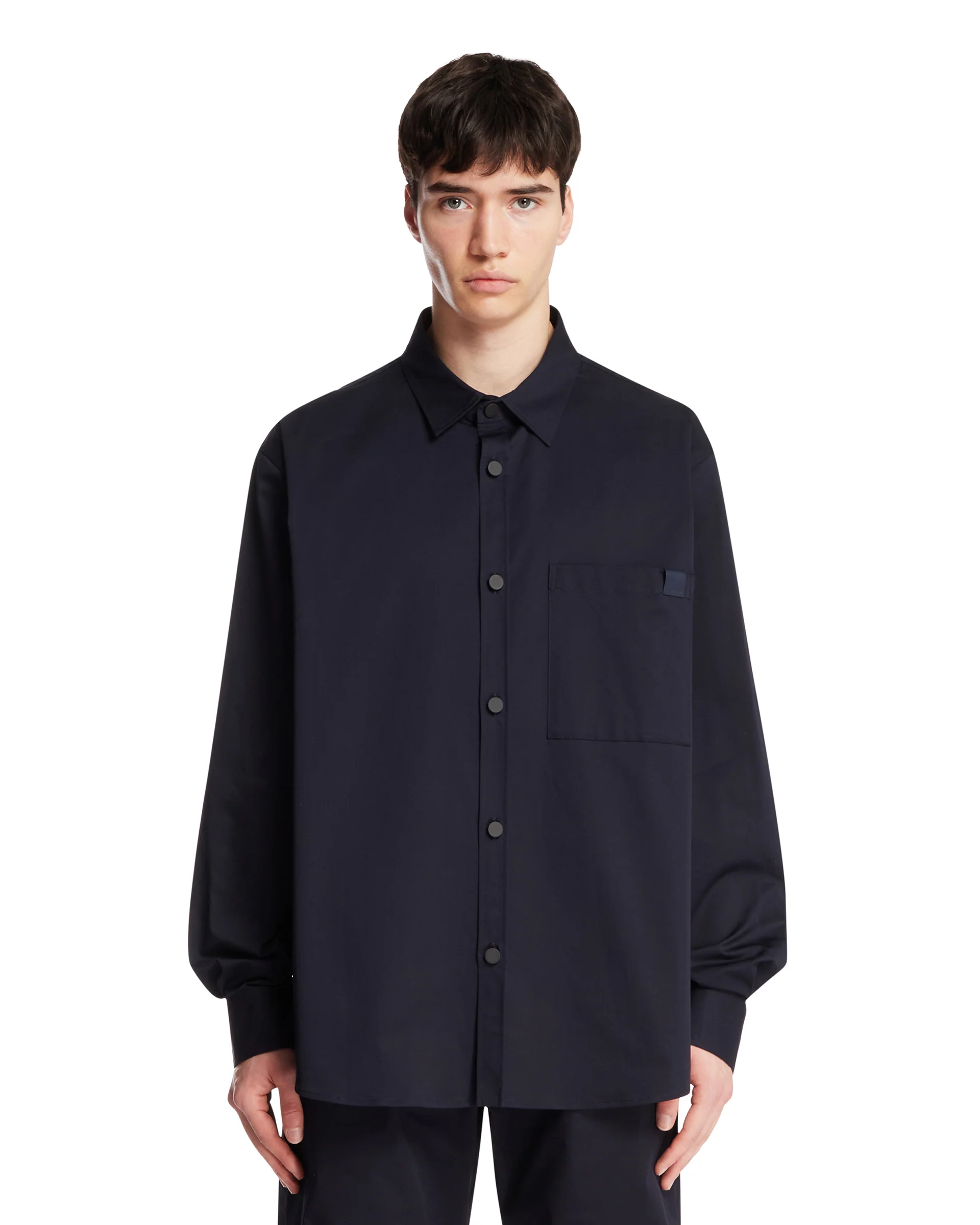 Camicia In Cotone Blu