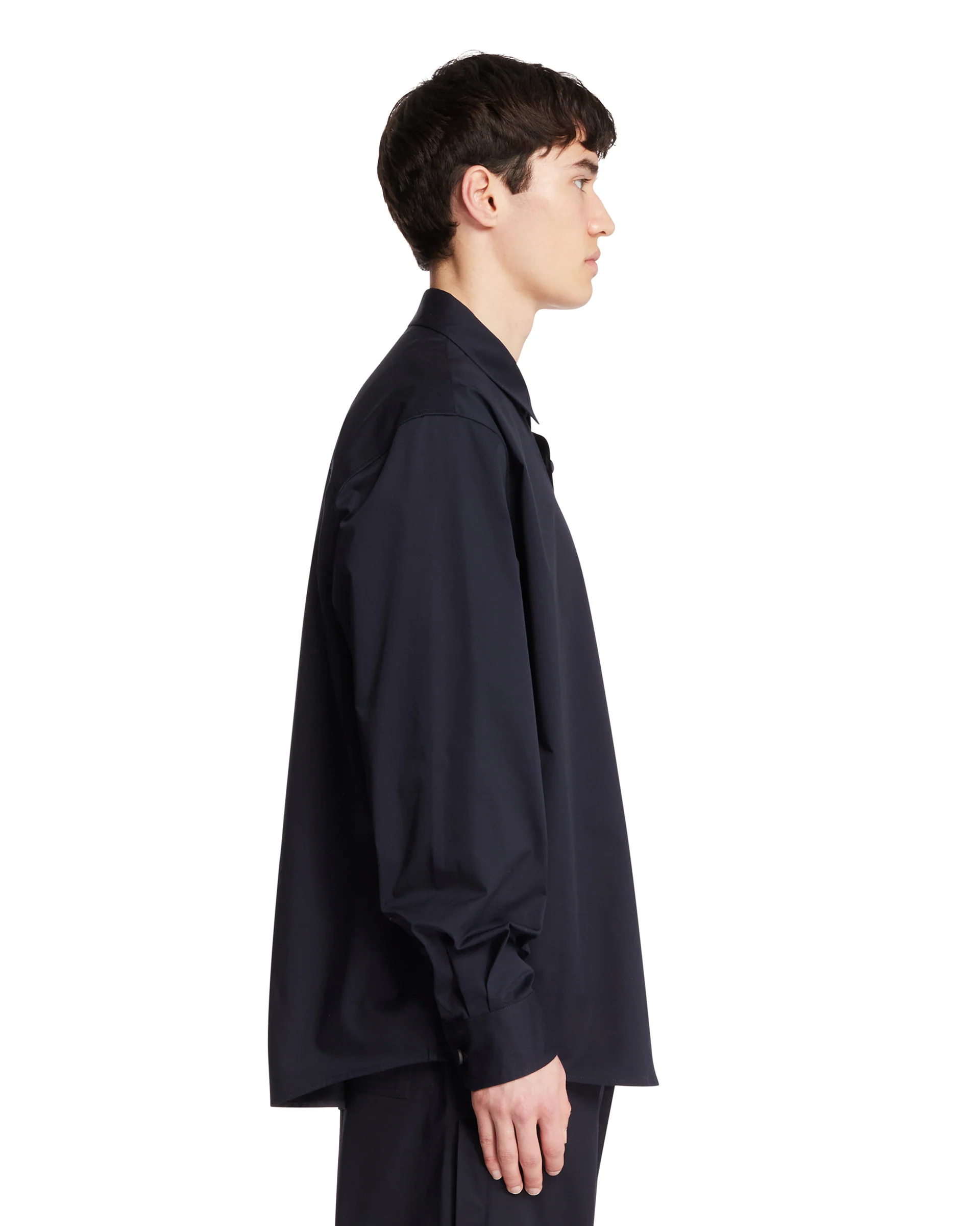 Camicia In Cotone Blu - Image 4