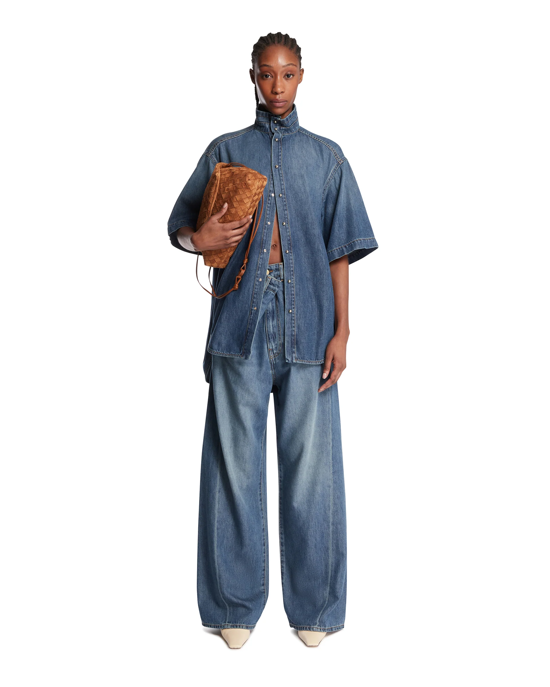 Jeans Incrociati Blu - Image 3