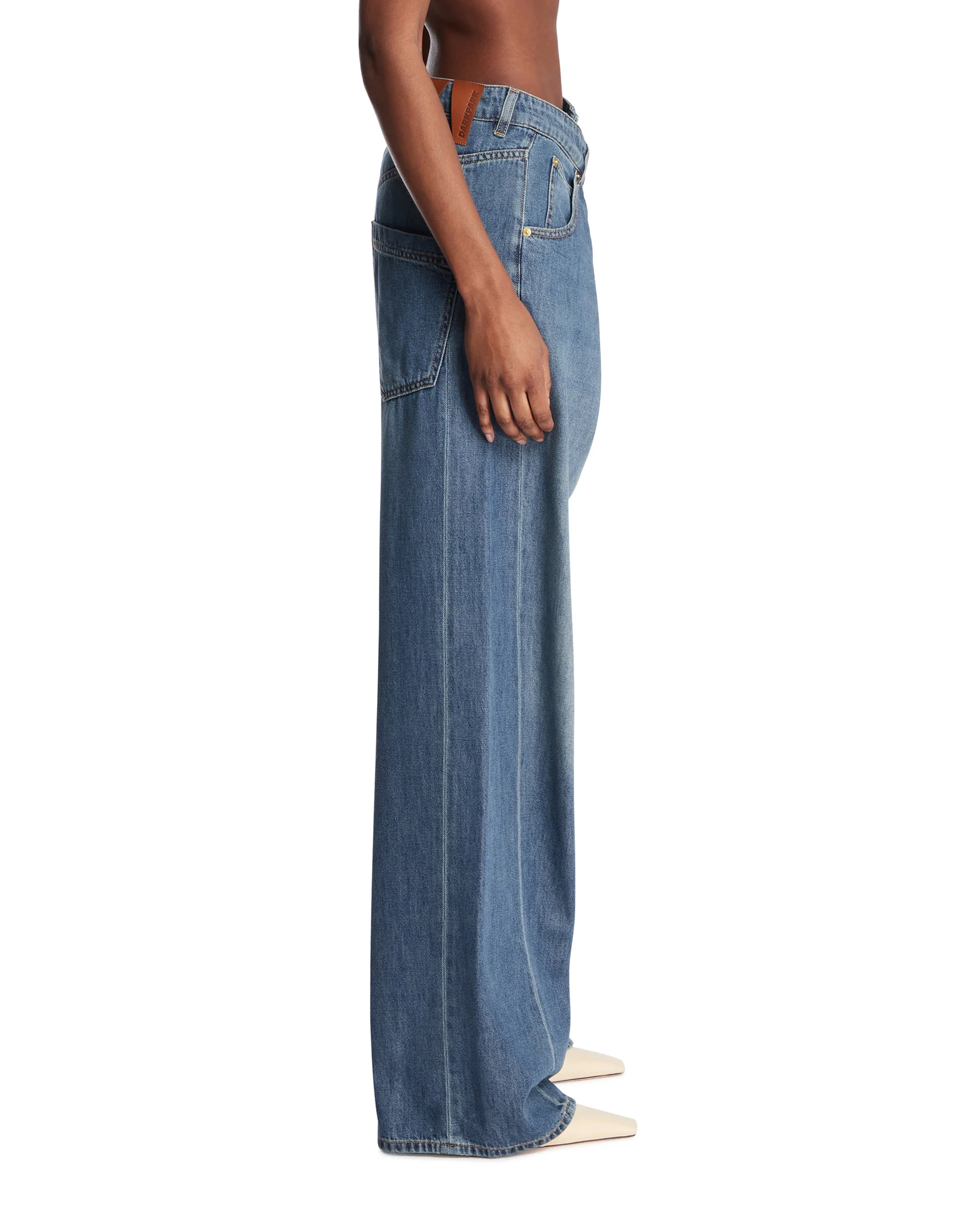 Jeans Incrociati Blu - Image 4