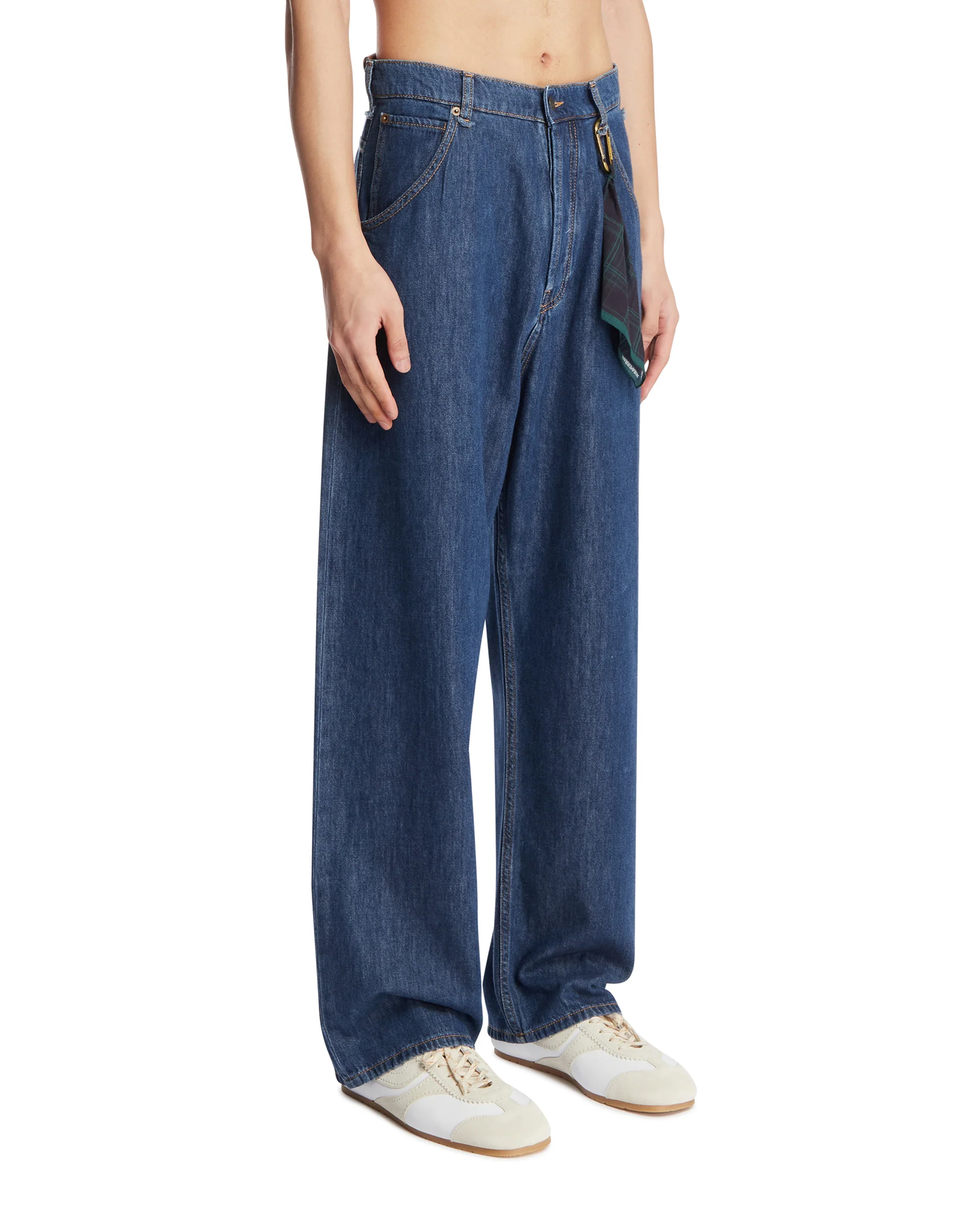 Jeans Ampi Blu - Image 2
