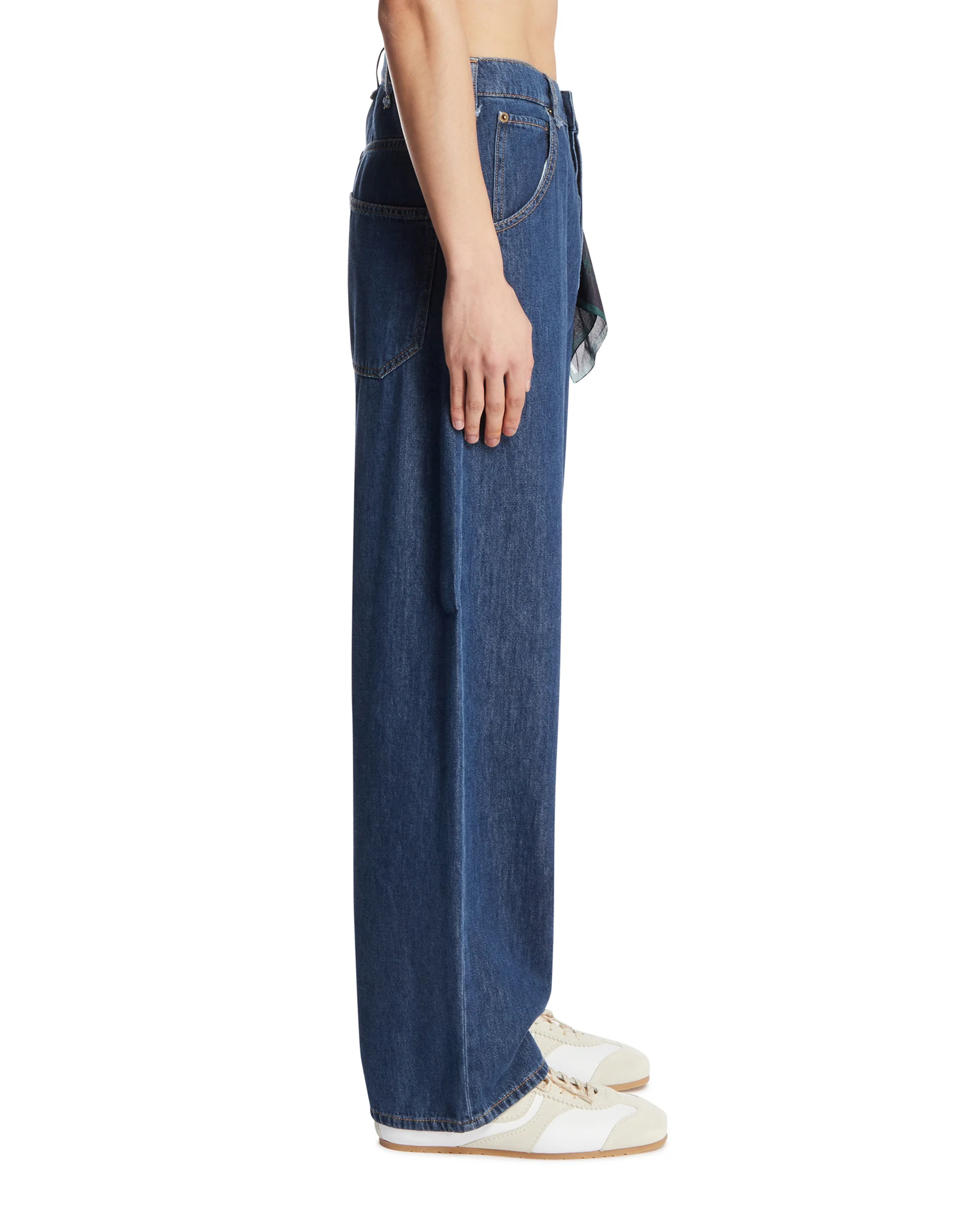 Jeans Ampi Blu - Image 4