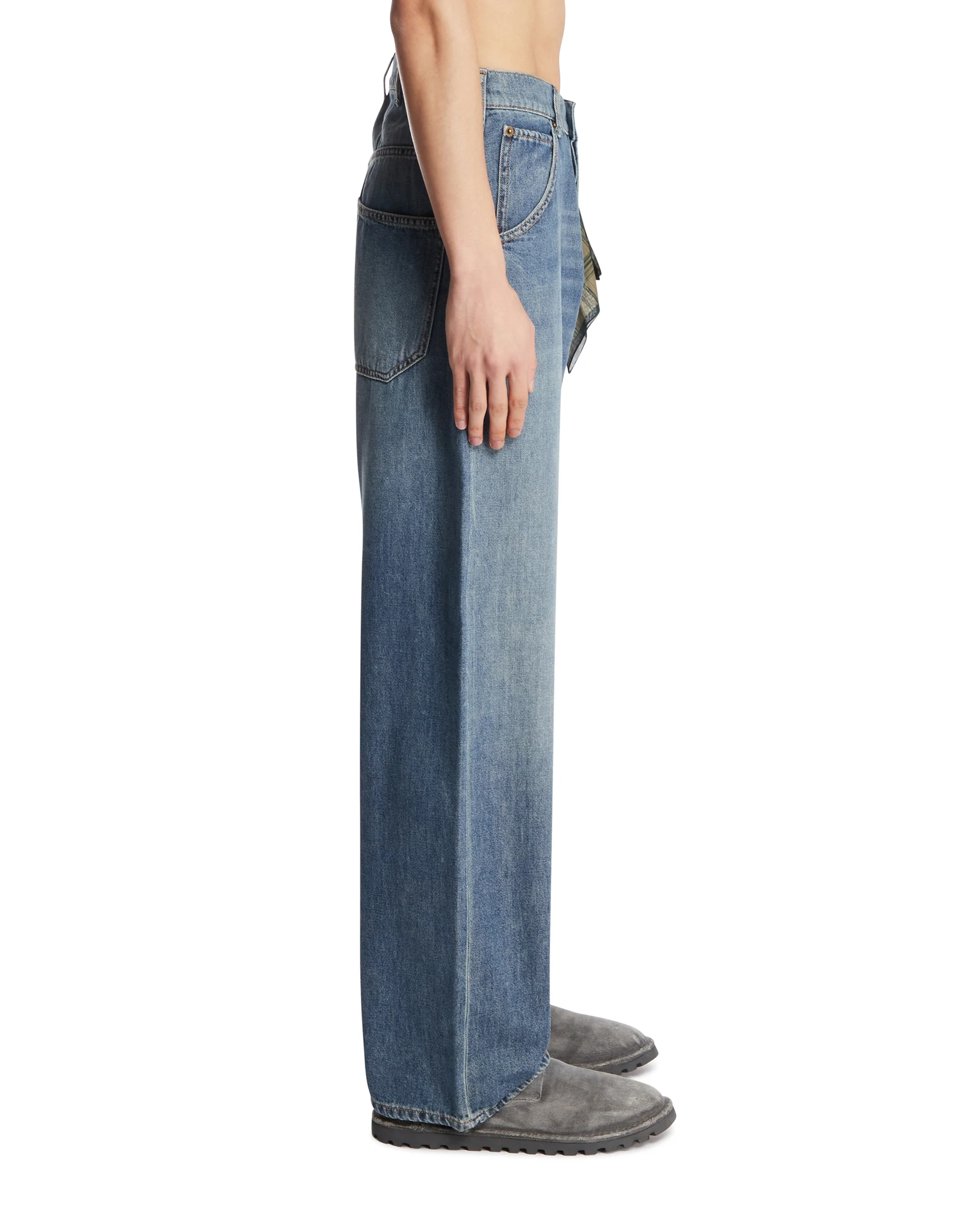 Jeans Ampi Blu - Image 4