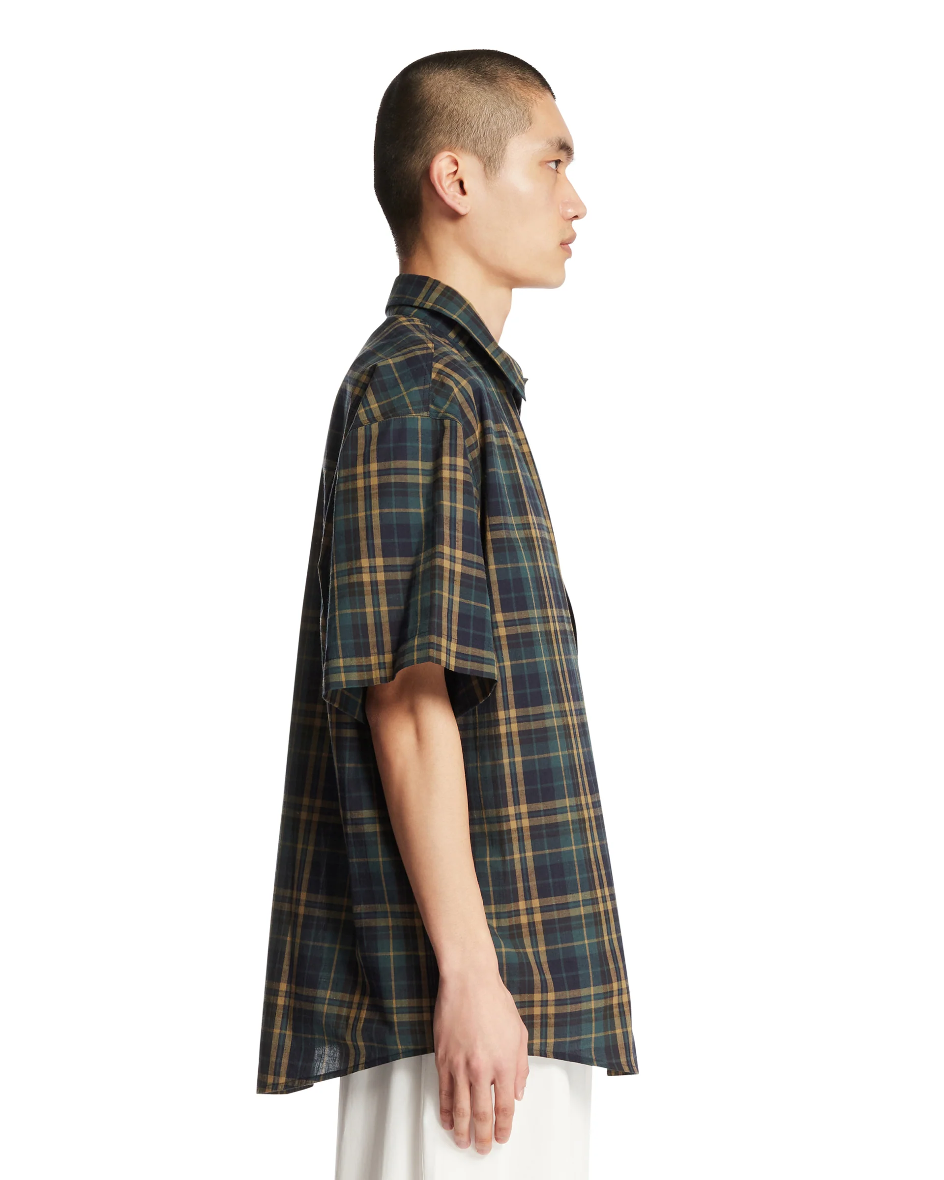 Camicia Karl A Quadri Verde - Image 4