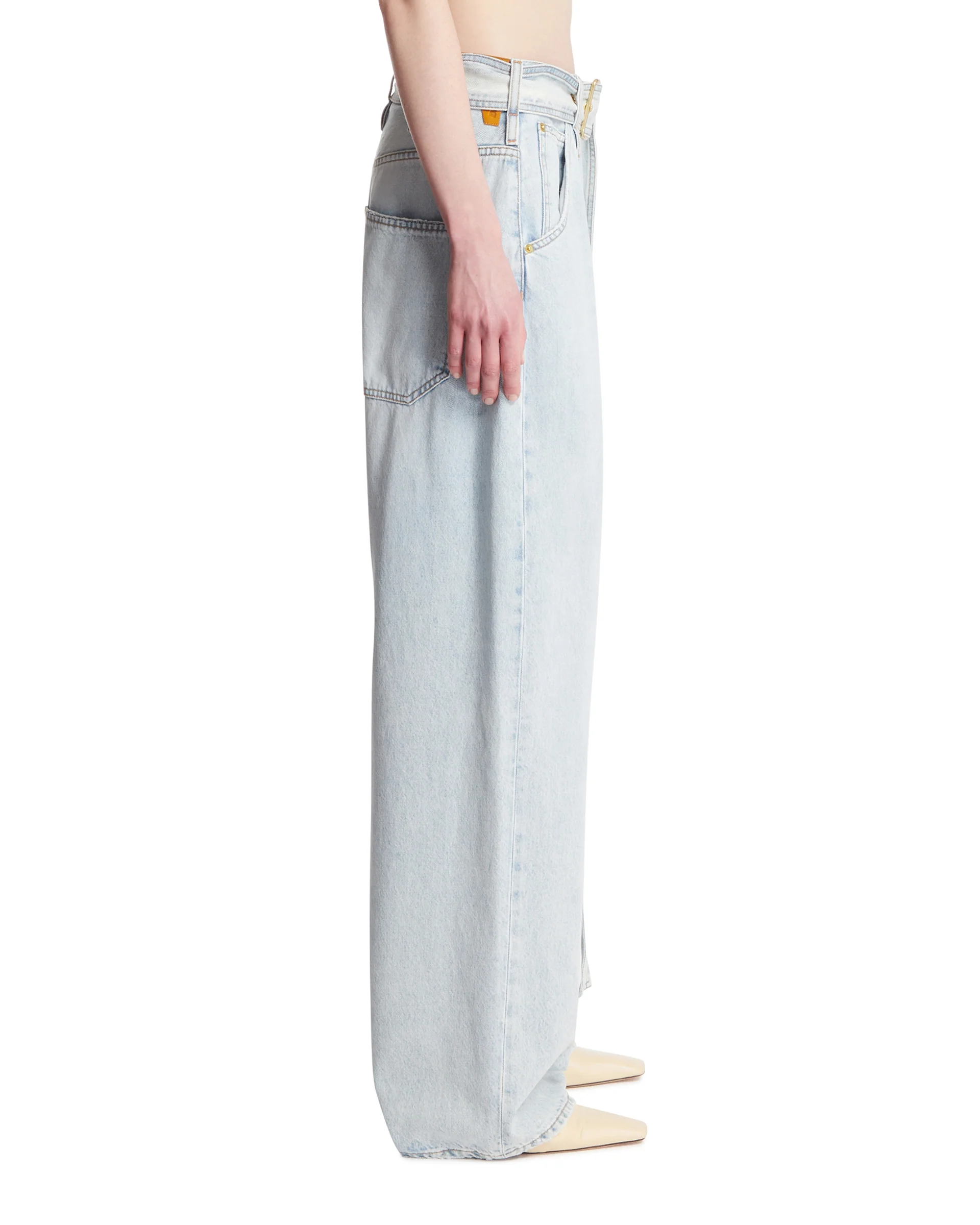 Jeans Dalila Con Cintura Celesti - Image 4