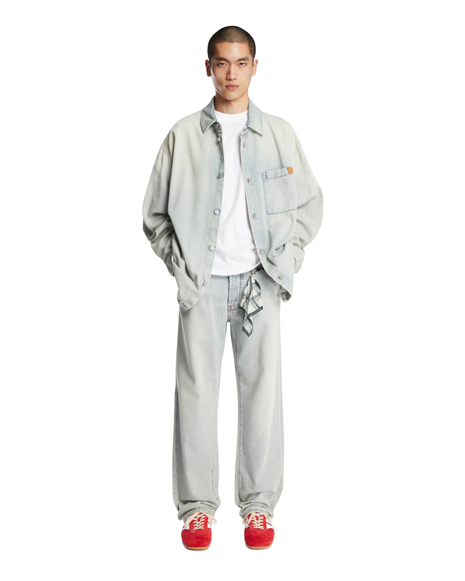 Jeans A Gamba Dritta Mark Azzurri - Image 3