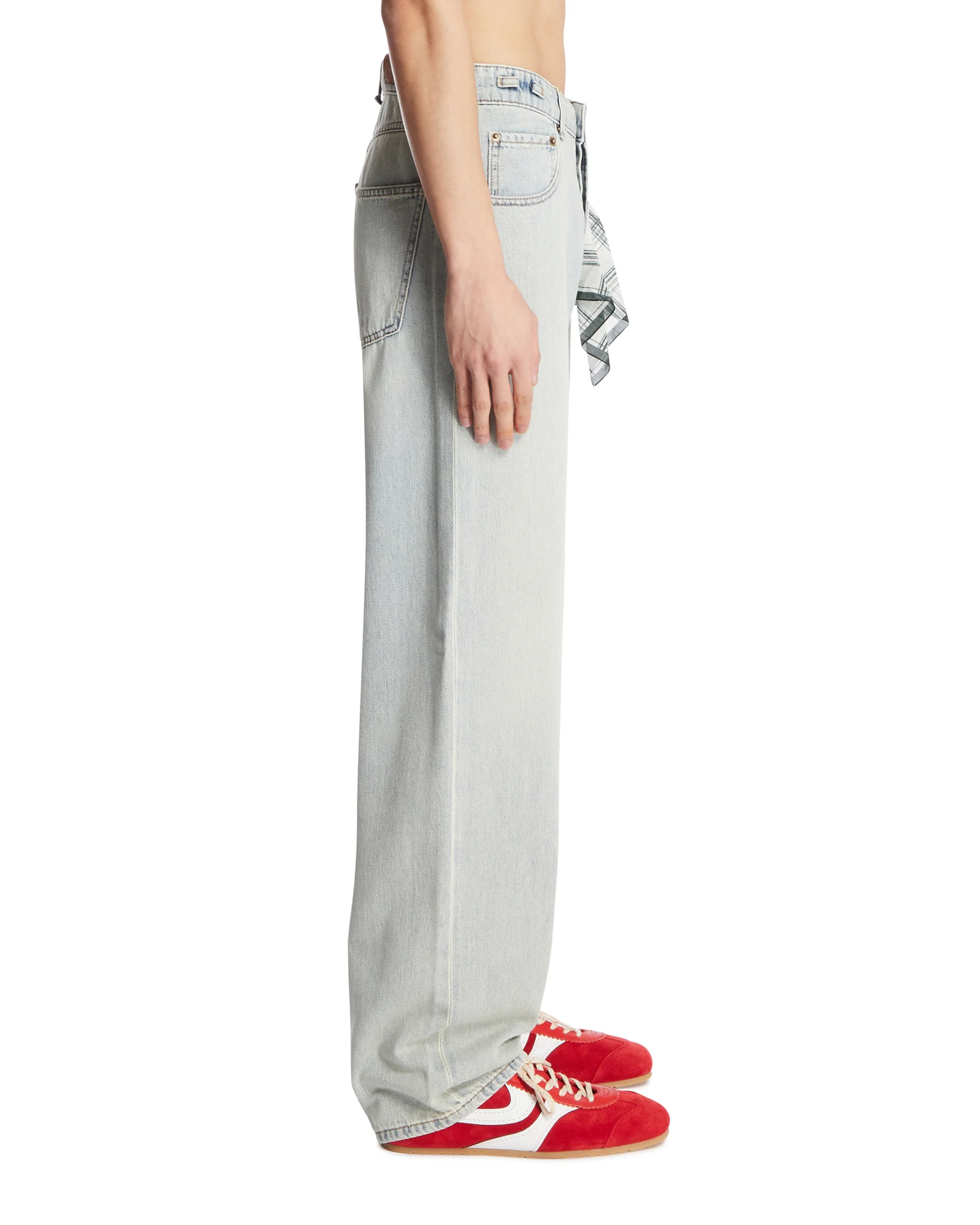 Jeans A Gamba Dritta Mark Azzurri - Image 4