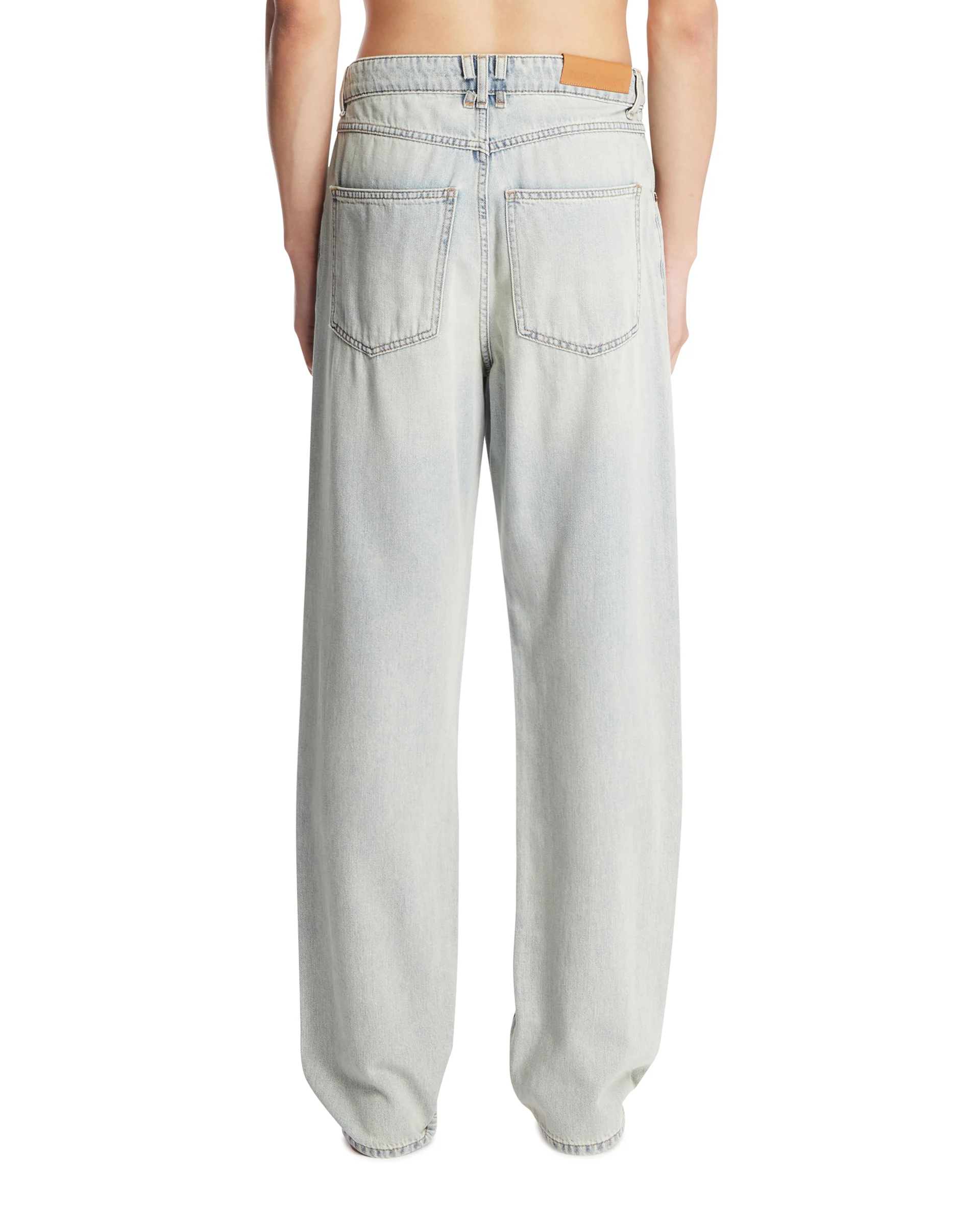 Jeans A Gamba Dritta Mark Azzurri - Image 5