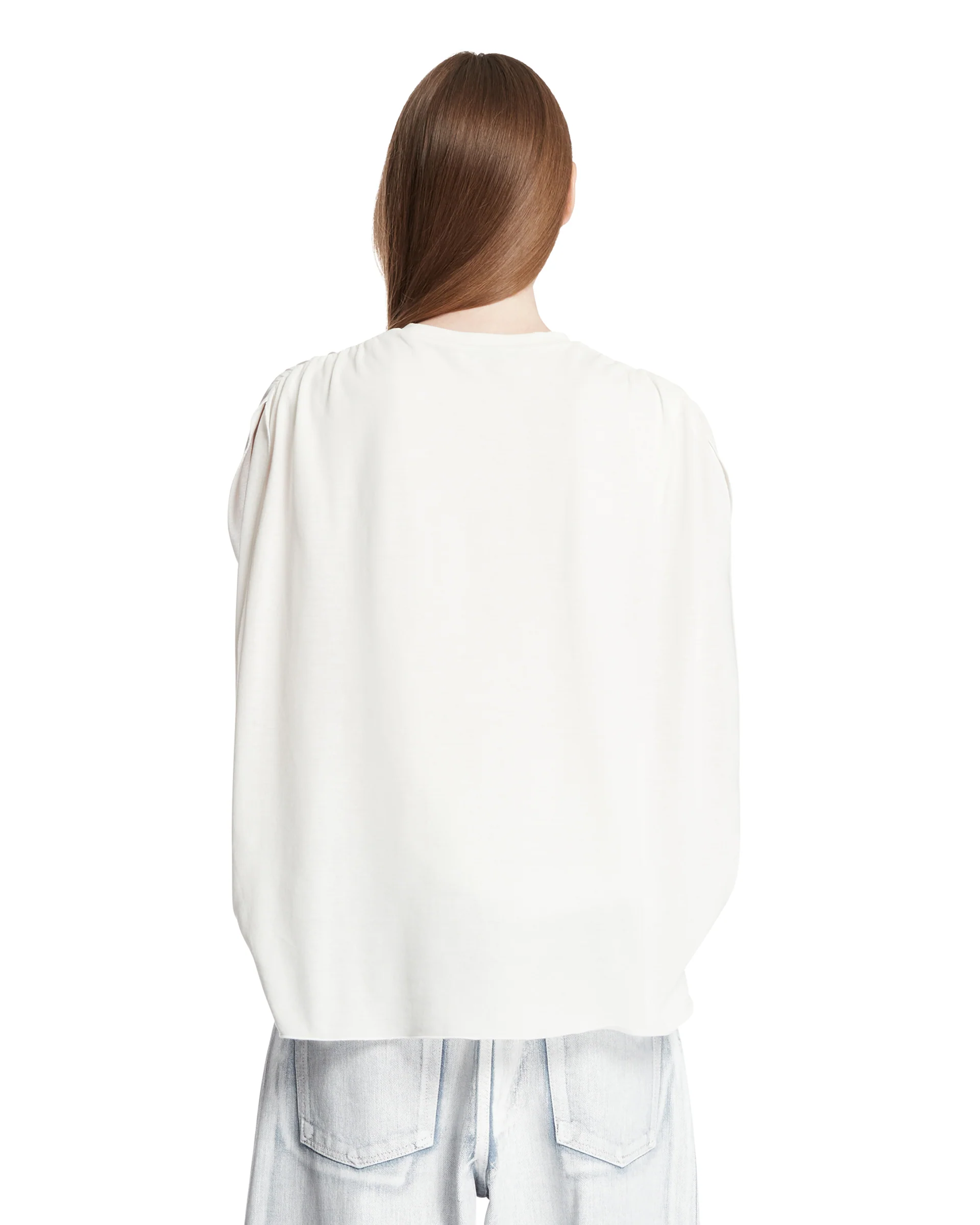 Top Drappeggiato Bianco - Image 5