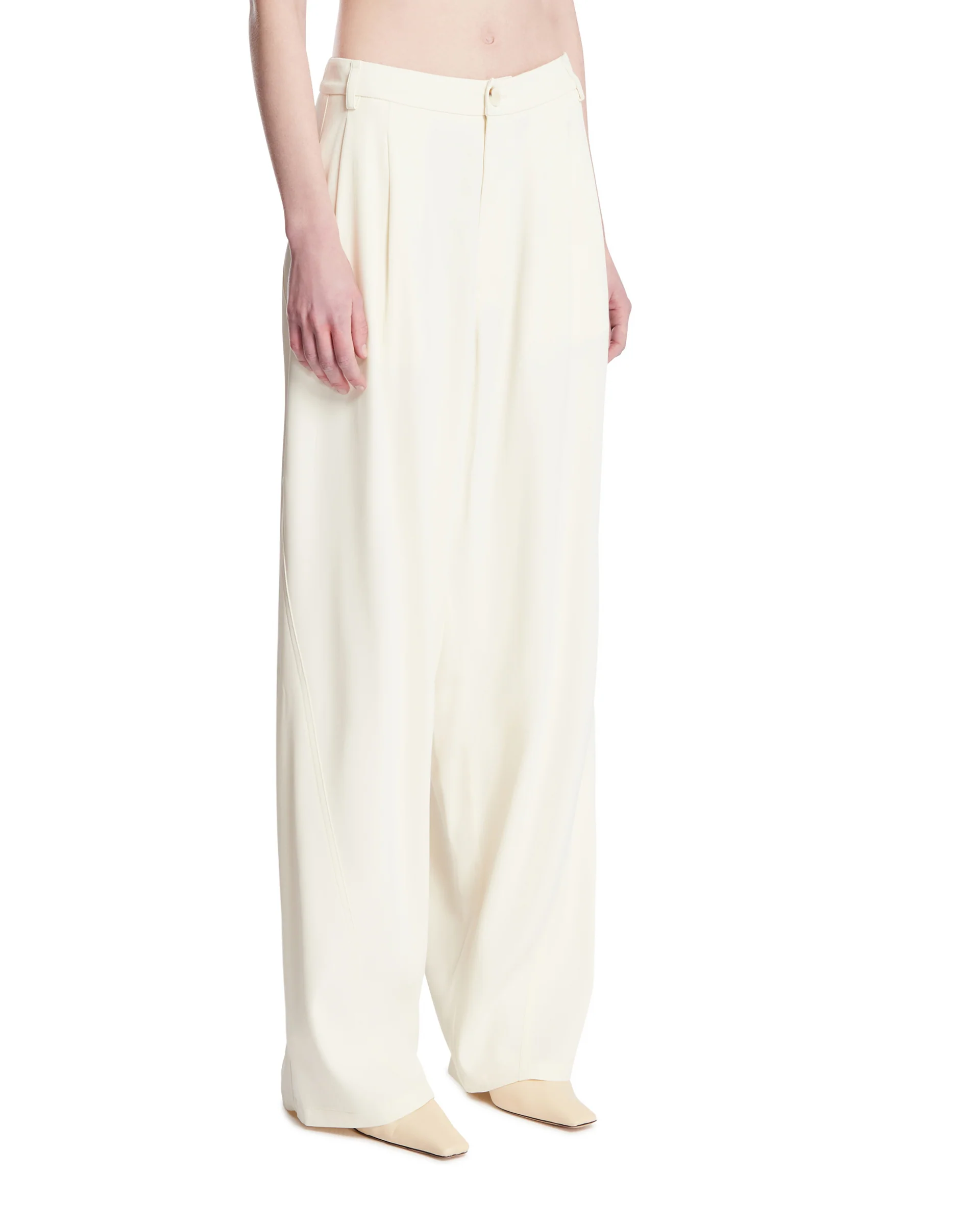Pantaloni Phebe Bianchi - Image 2