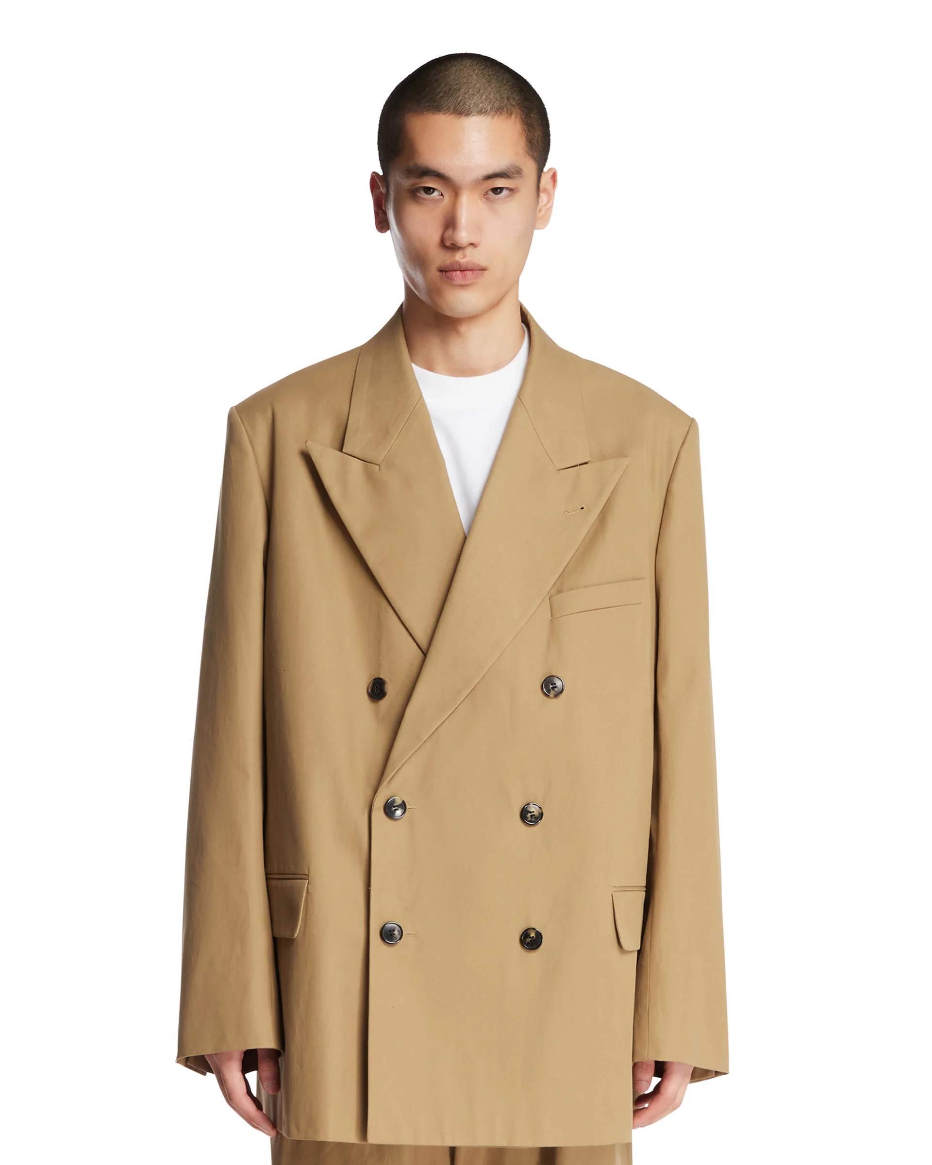 Blazer Doppiopetto Beige