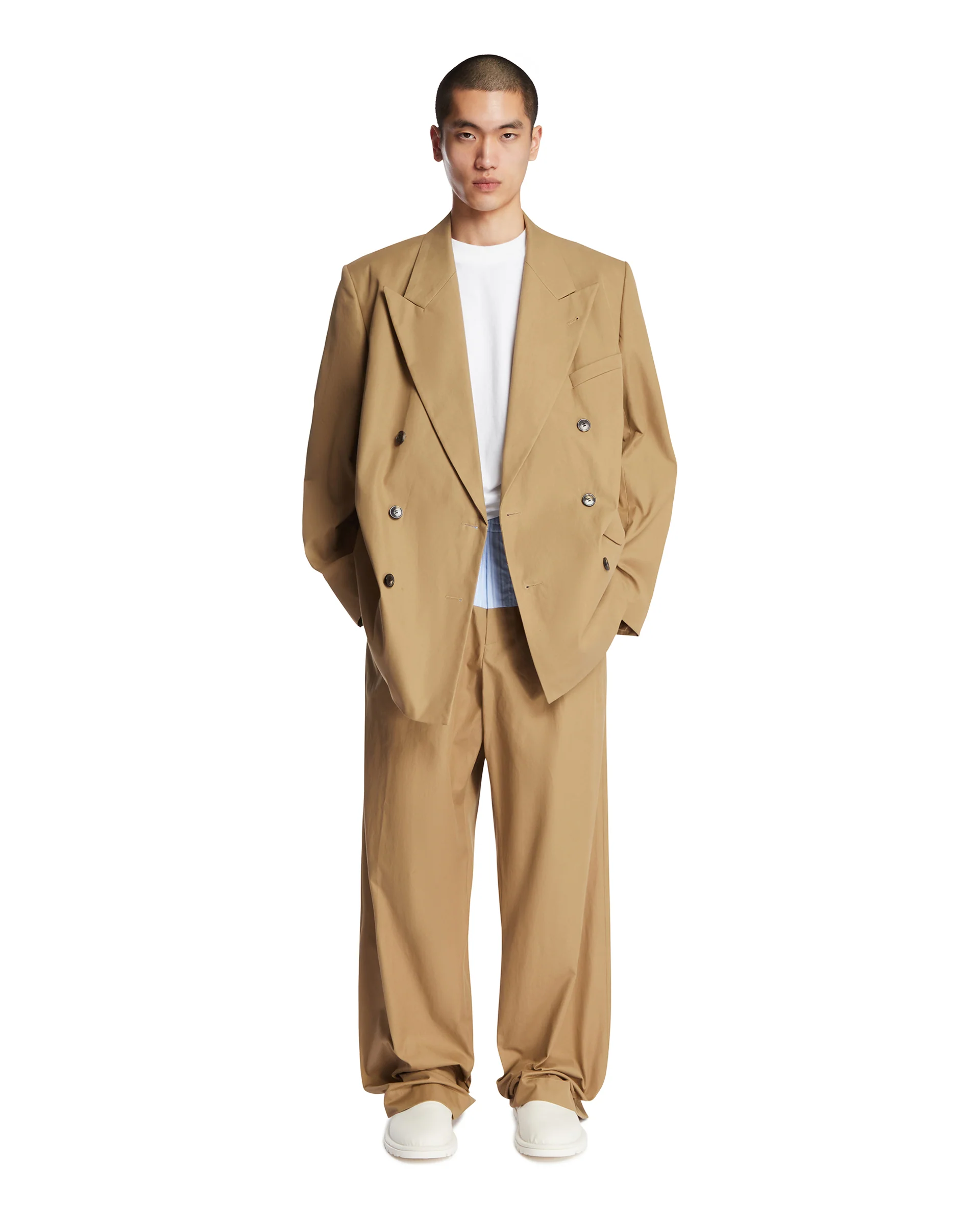Blazer Doppiopetto Beige - Image 3