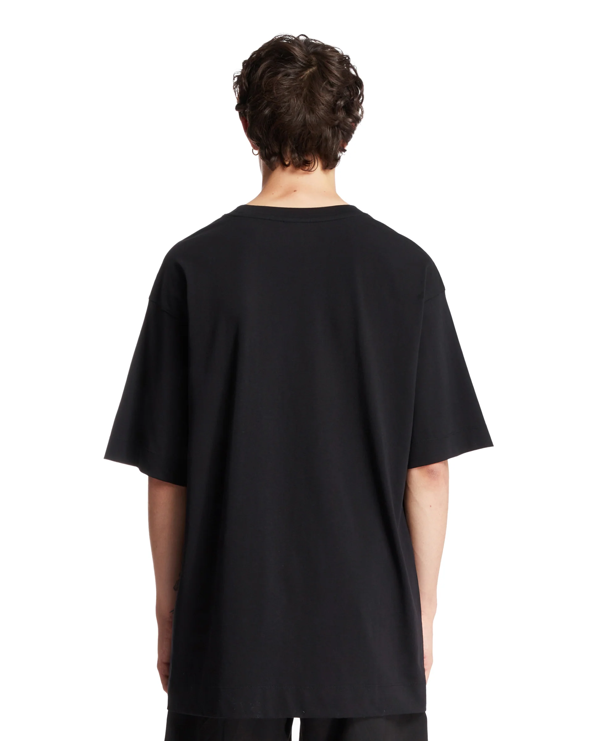 T-Shirt Girocollo Nera - Image 5