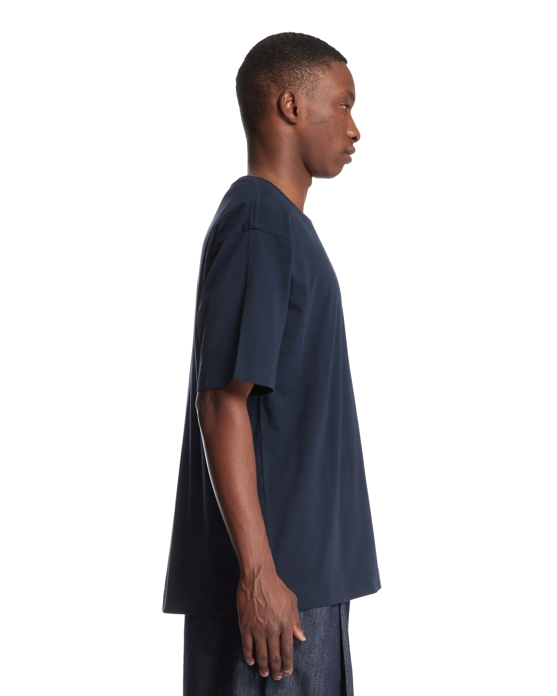 T-Shirt Girocollo Blu - Image 4