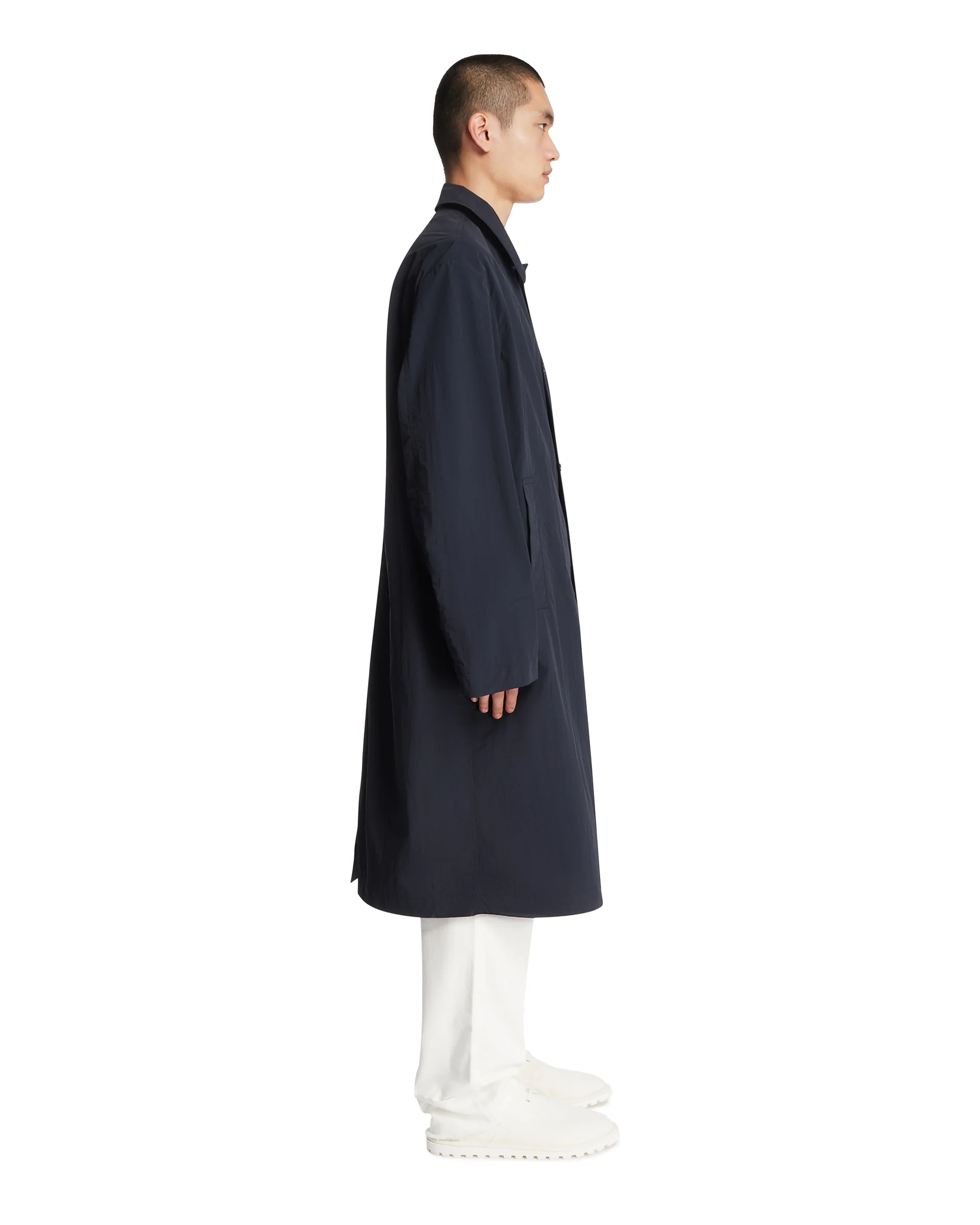 Trench Con Colletto Blu - Image 4