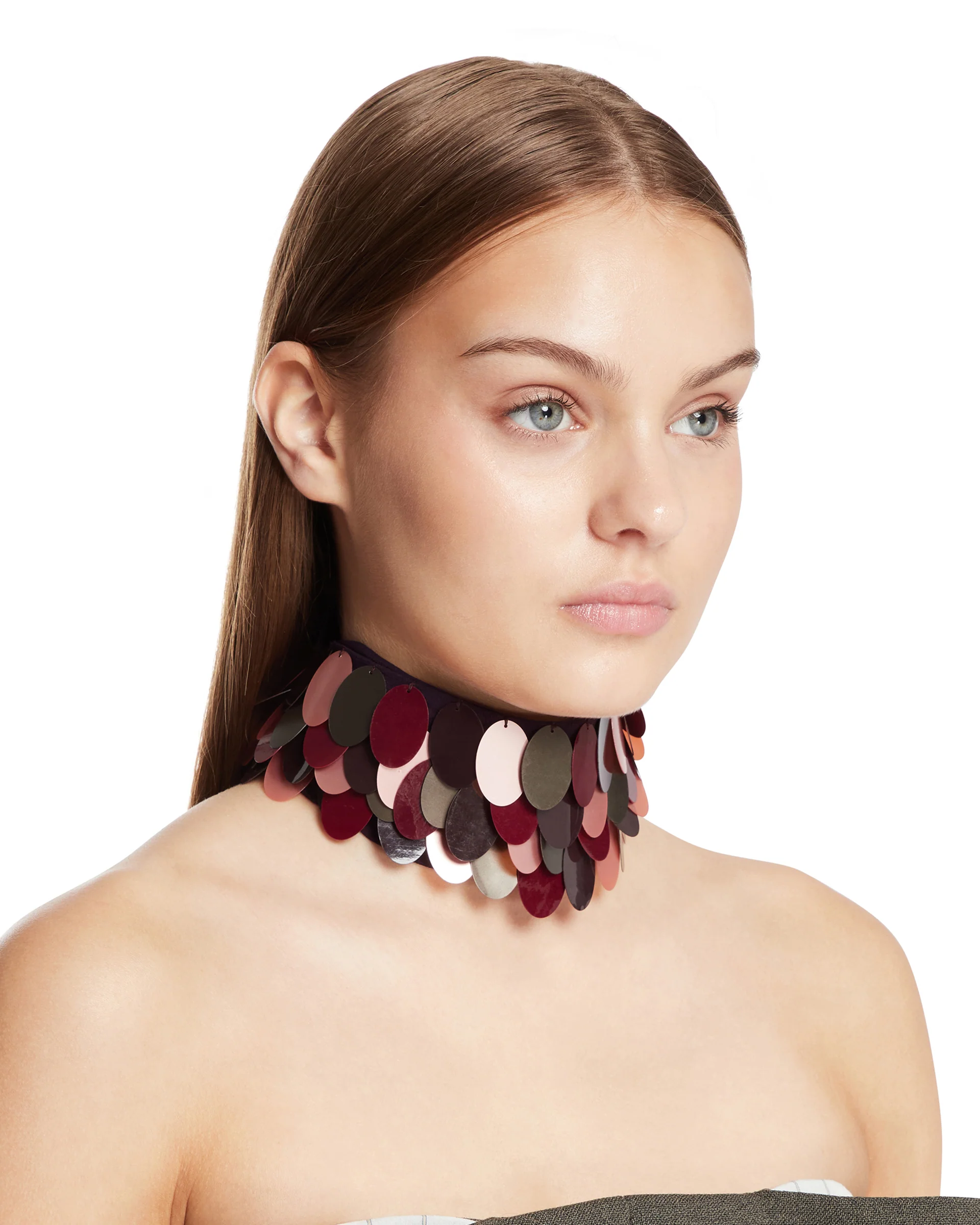 Collana Con Perline Rosa - Image 3