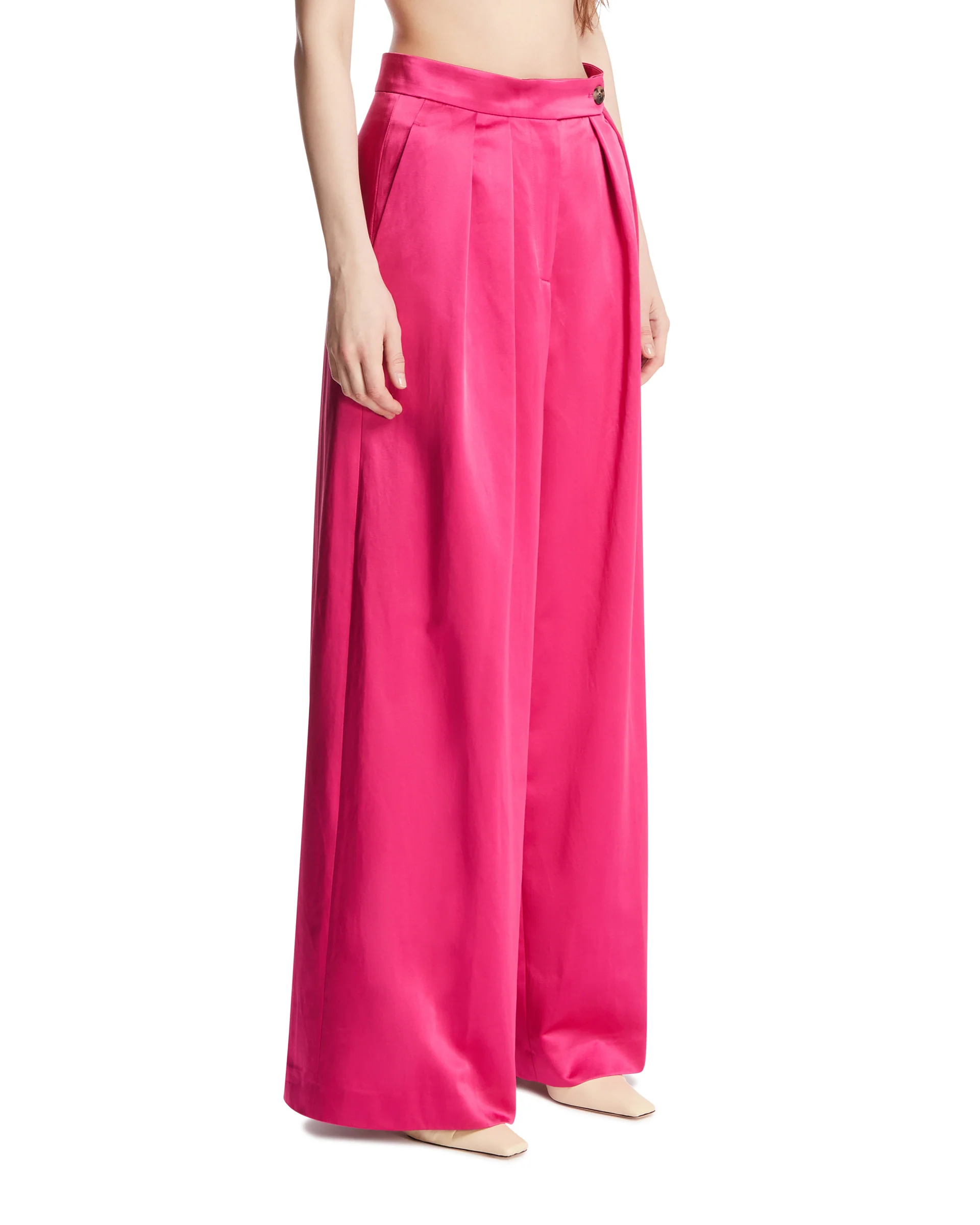 Pantaloni Ampi Rosa - Image 2