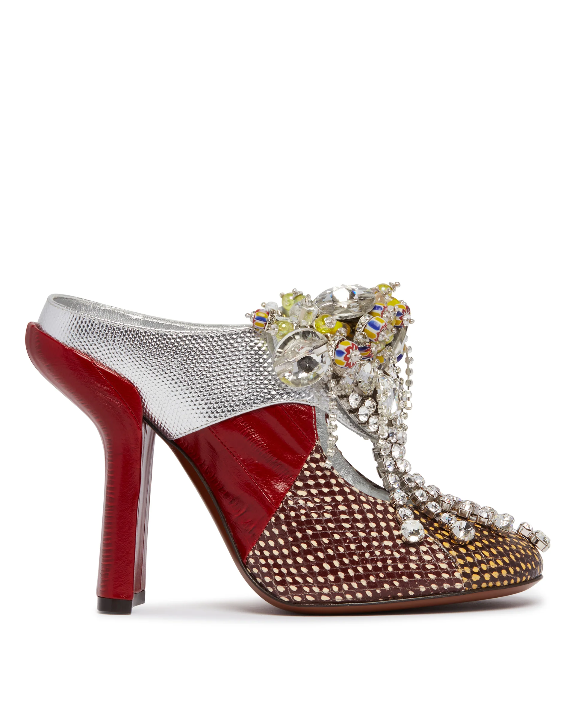 Mules Preziosi Rossi