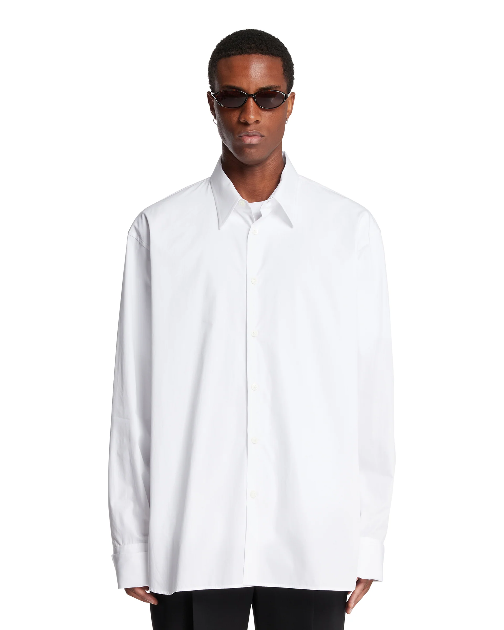 Camicia In Cotone Bianca