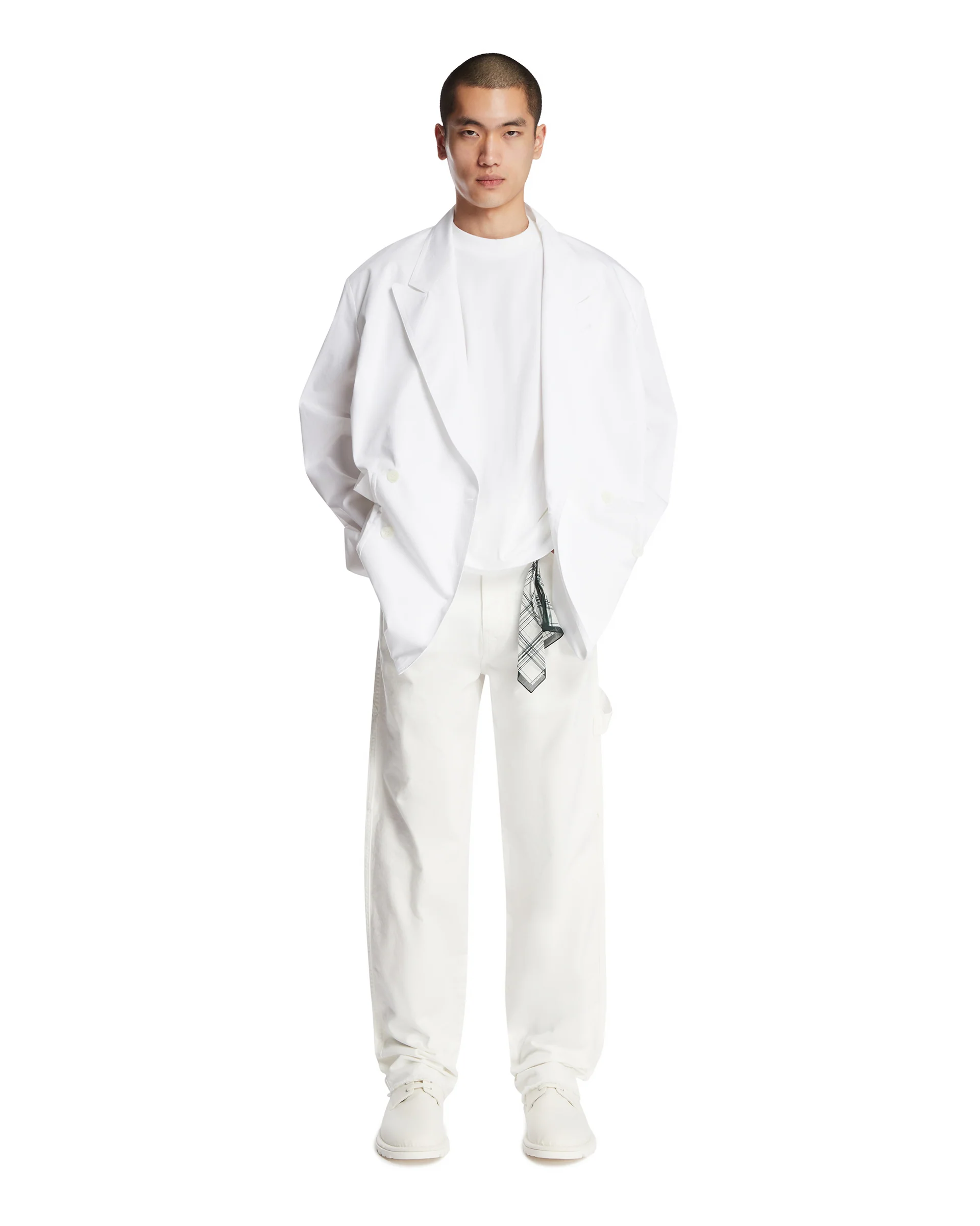 Blazer Doppiopetto Bianco - Image 3