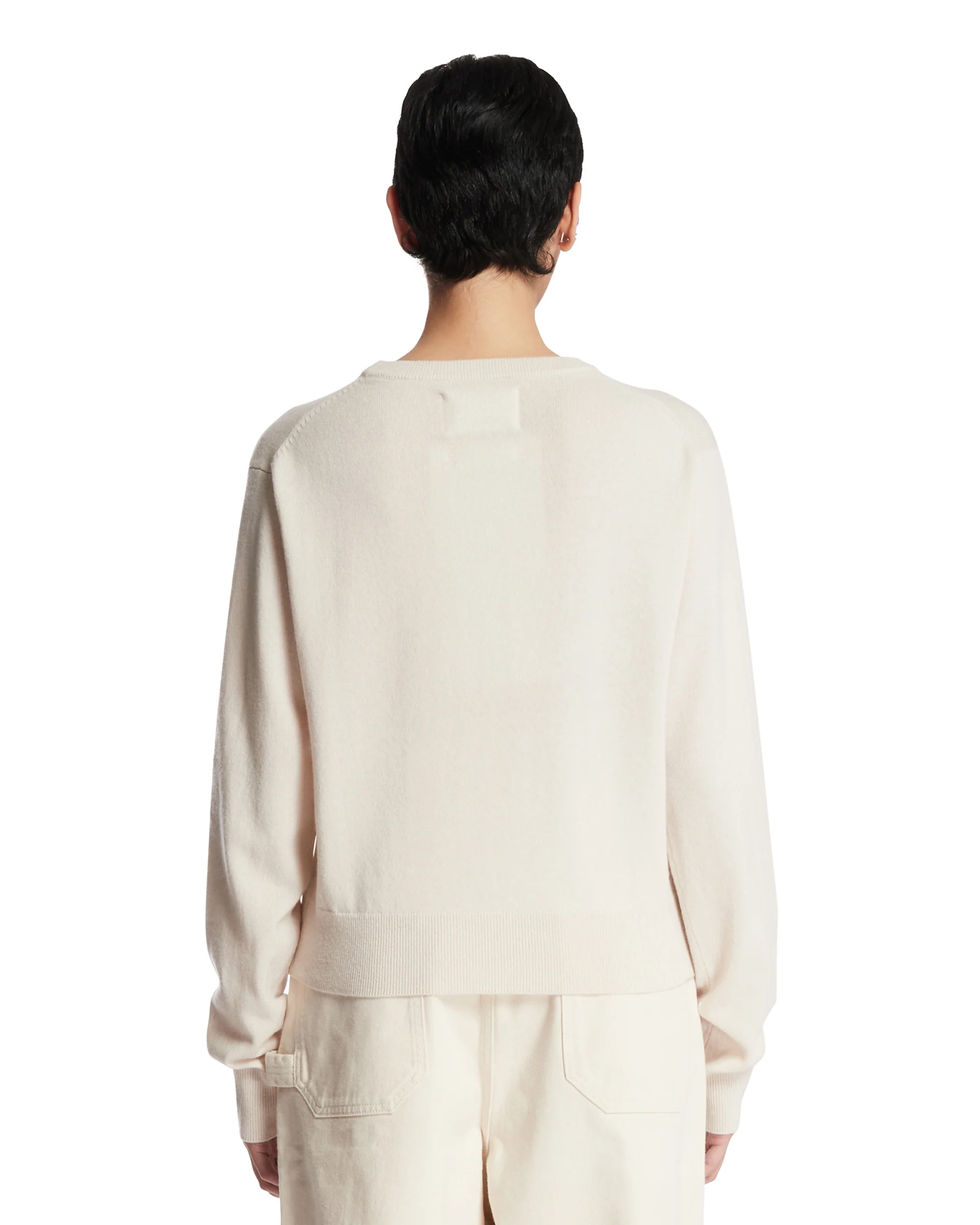 Maglione In Cashmere Bianco - Image 5