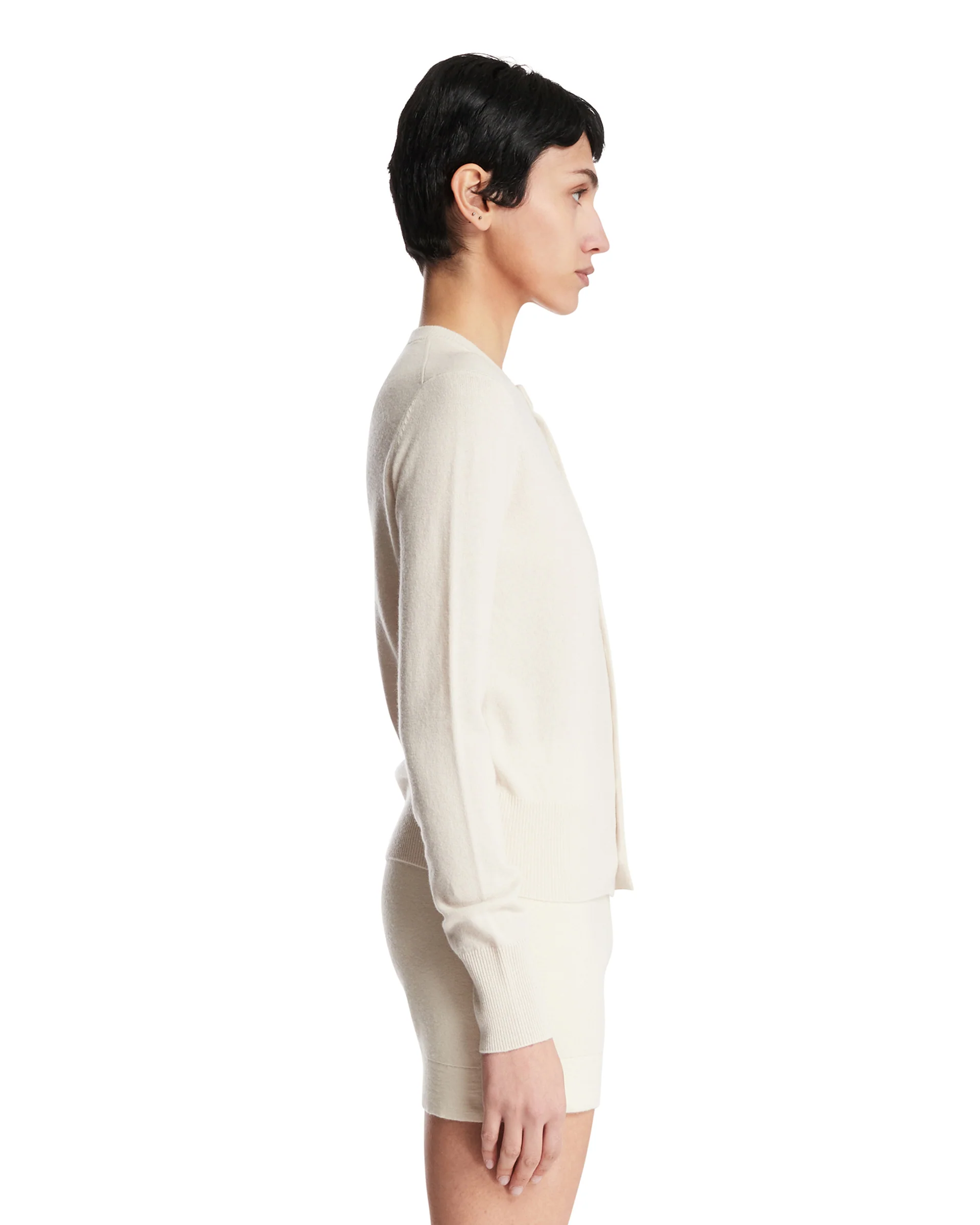 Cardigan N300 Little 2 Bianco - Image 4